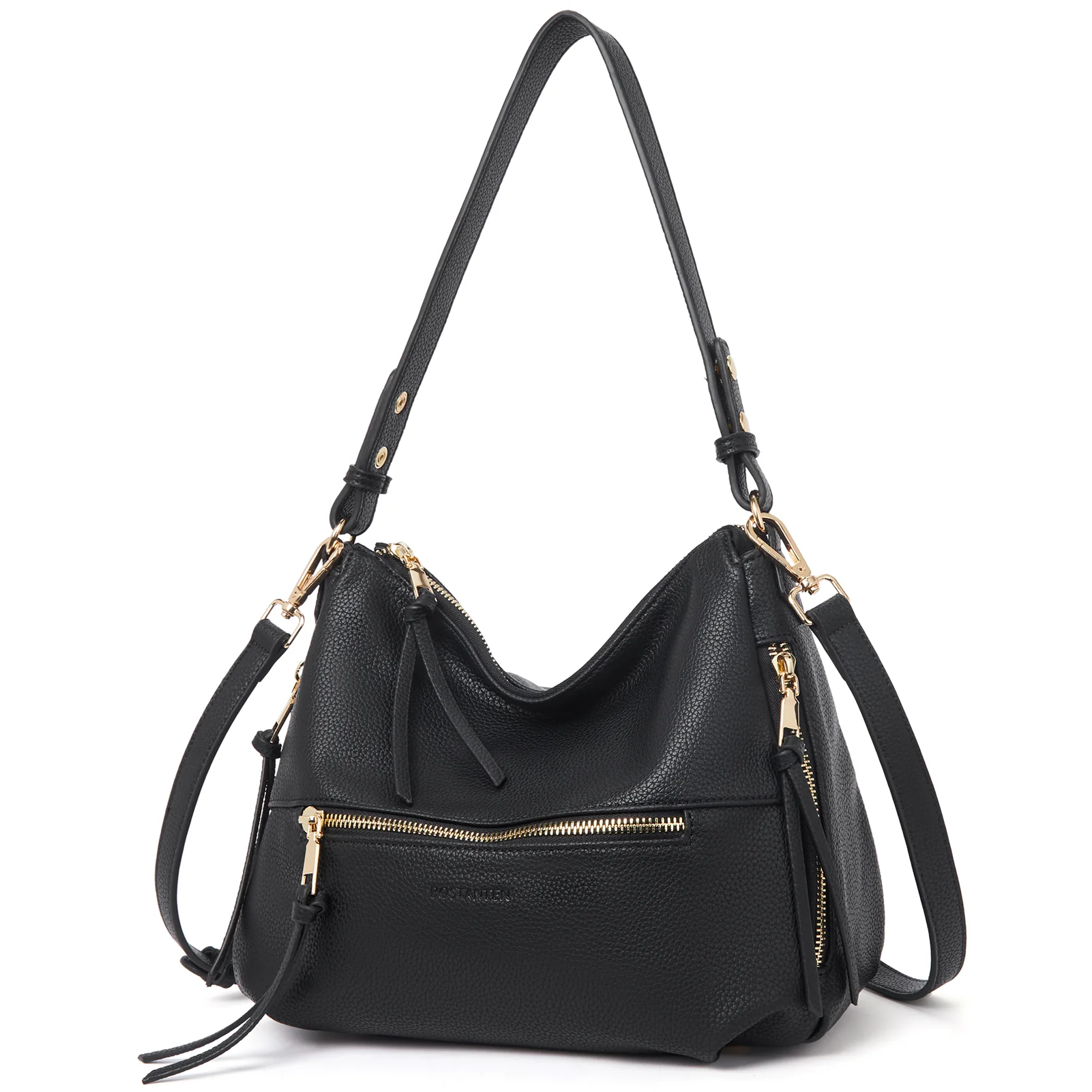 BOSTANTEN Purses for Women Designer Handbags Vegan Leather Hobo Bags Ladies Shoulder Bags Pocketbooks Brown - Image 22