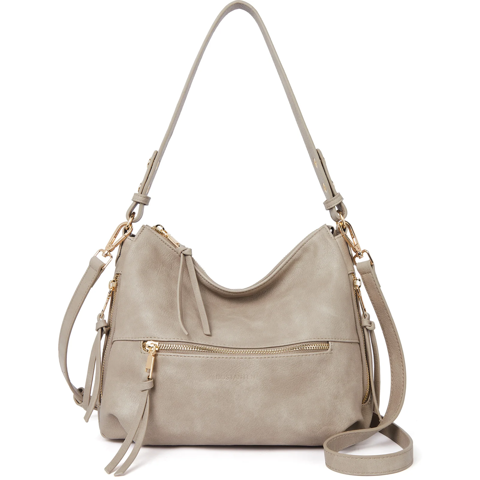 BOSTANTEN Purses for Women Designer Handbags Vegan Leather Hobo Bags Ladies Shoulder Bags Pocketbooks Brown - Image 34