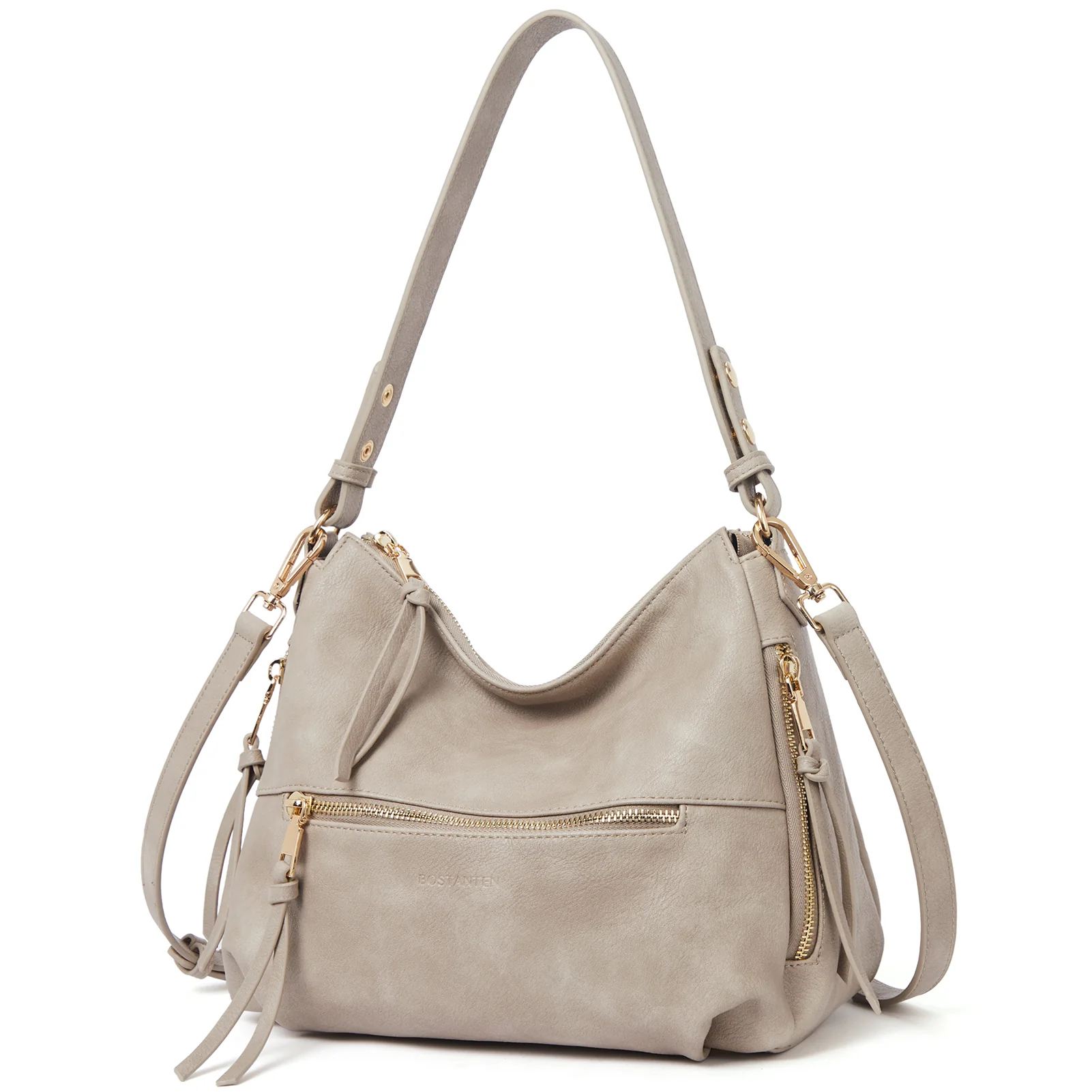 BOSTANTEN Purses for Women Designer Handbags Vegan Leather Hobo Bags Ladies Shoulder Bags Pocketbooks Brown - Image 43