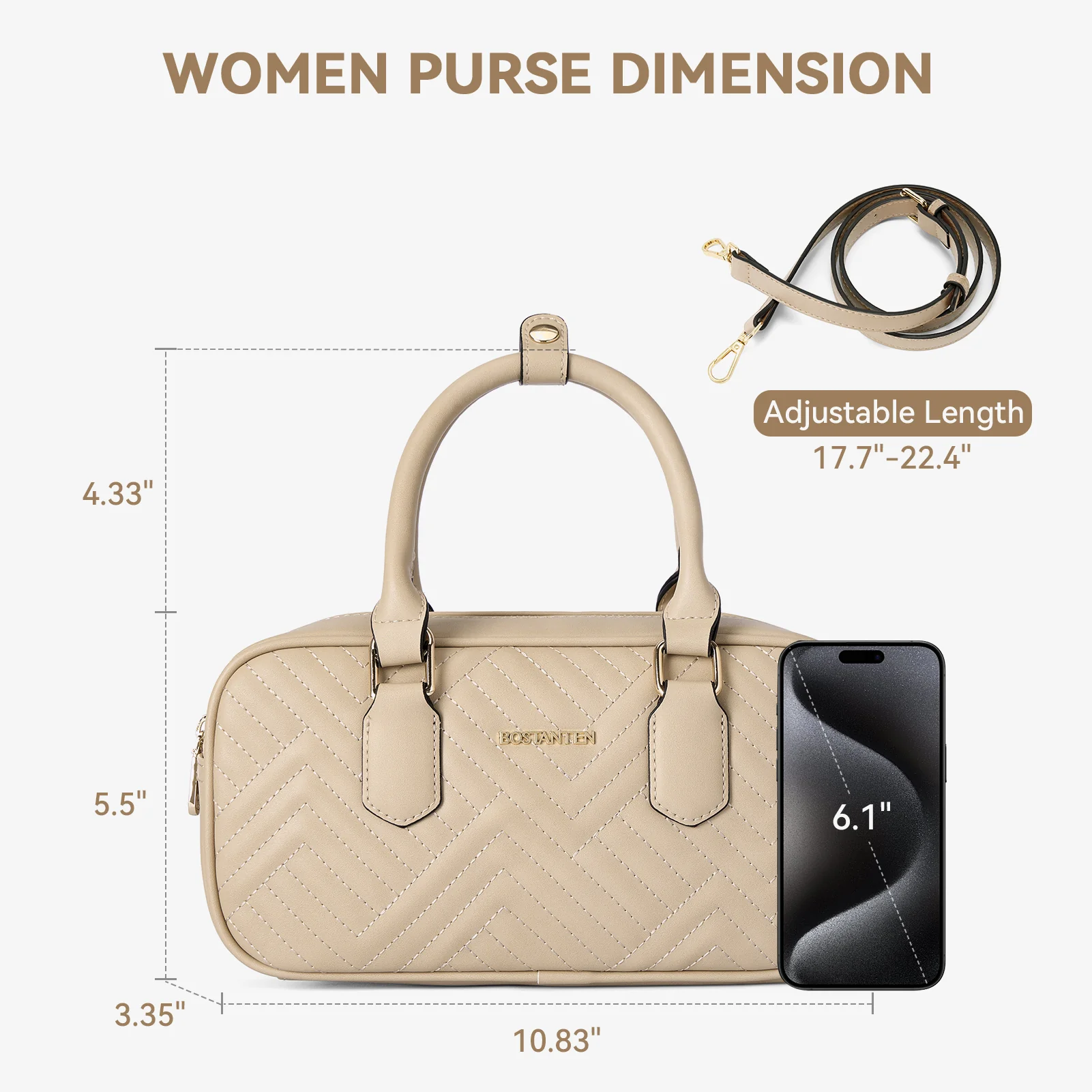 Harper Jones Quilted Handbag – Versatile Elegance for Every Occasion - Image 19