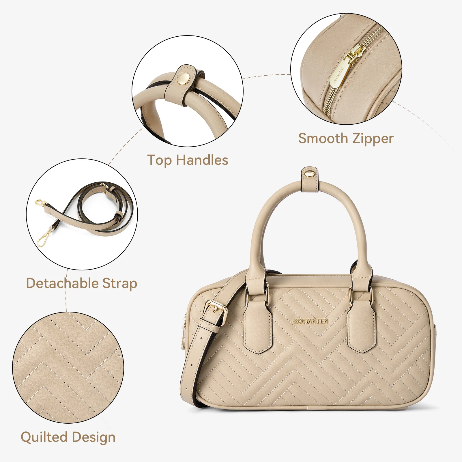 Harper Jones Quilted Handbag – Versatile Elegance for Every Occasion - Image 21