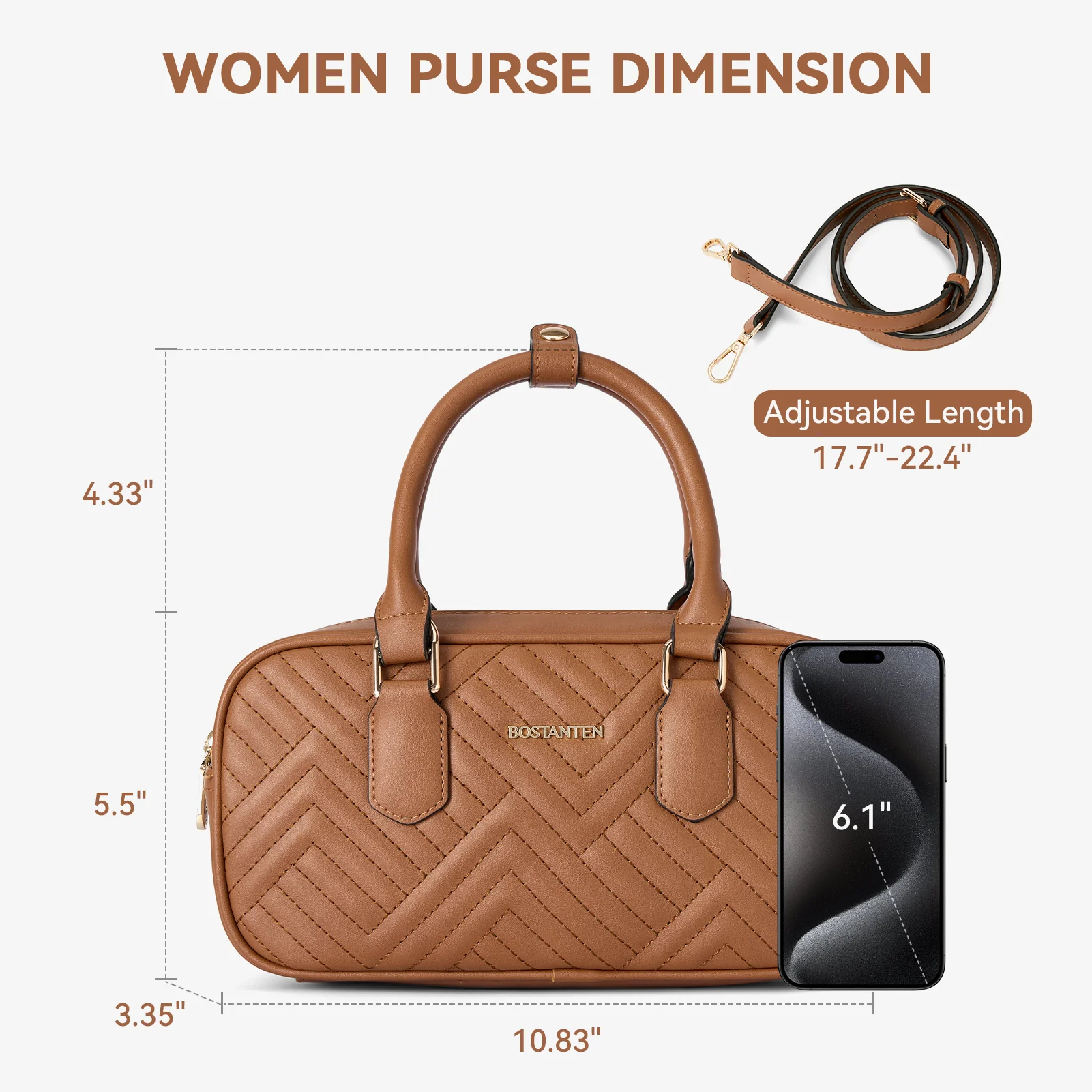 Harper Jones Quilted Handbag – Versatile Elegance for Every Occasion - Image 4