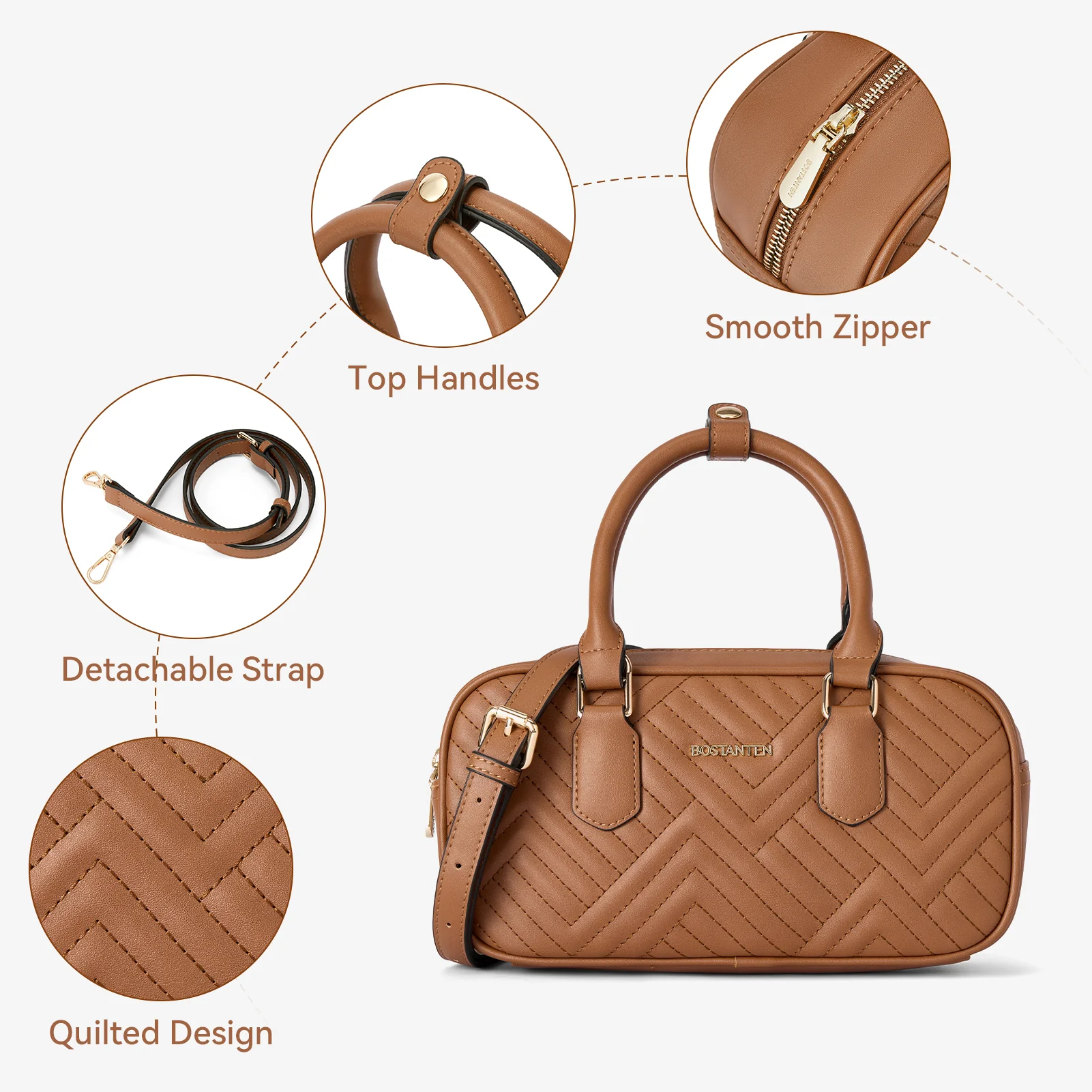 Harper Jones Quilted Handbag – Versatile Elegance for Every Occasion - Image 6