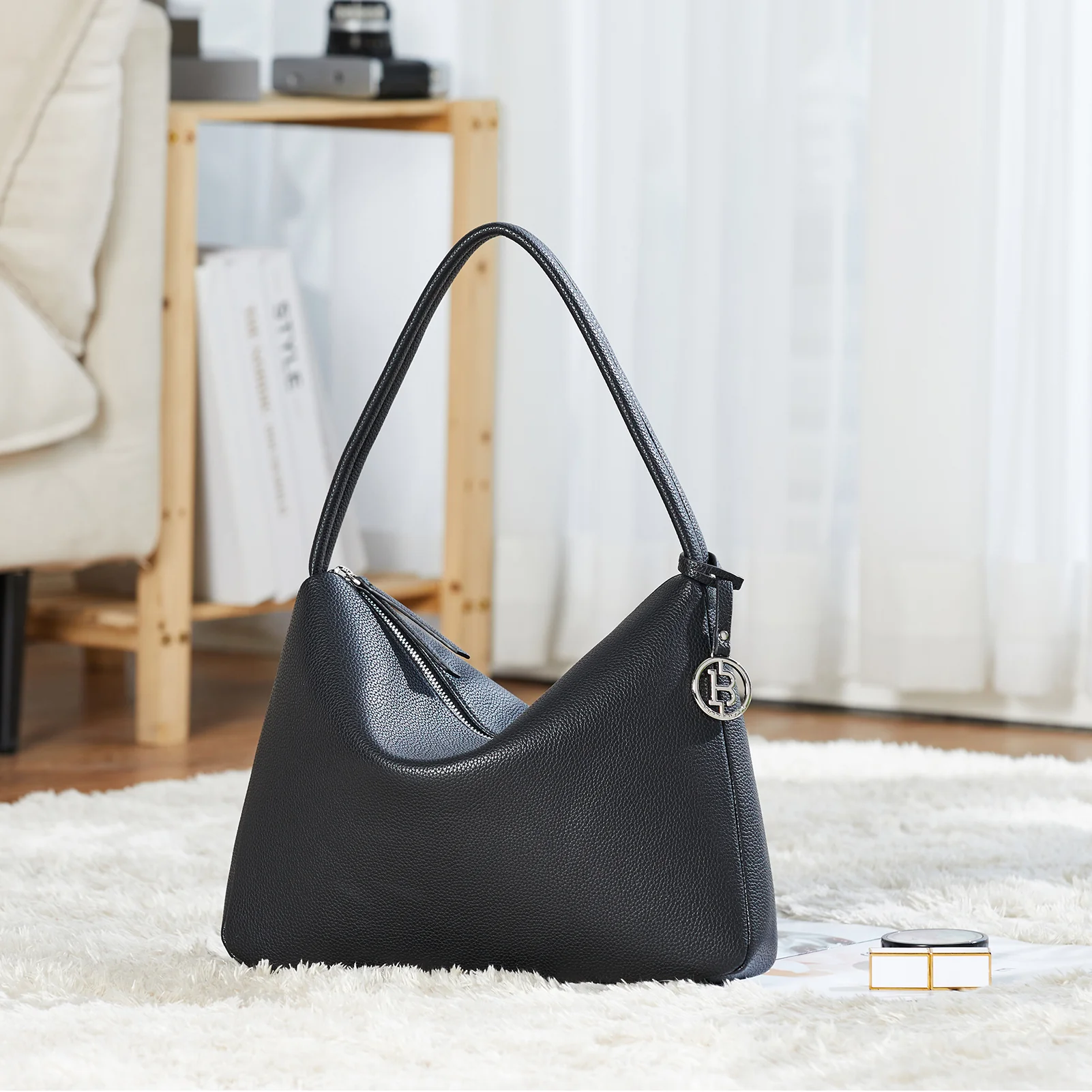Vegan Leather Hobo Purses for Women Designer Shoulder Bags - Image 16