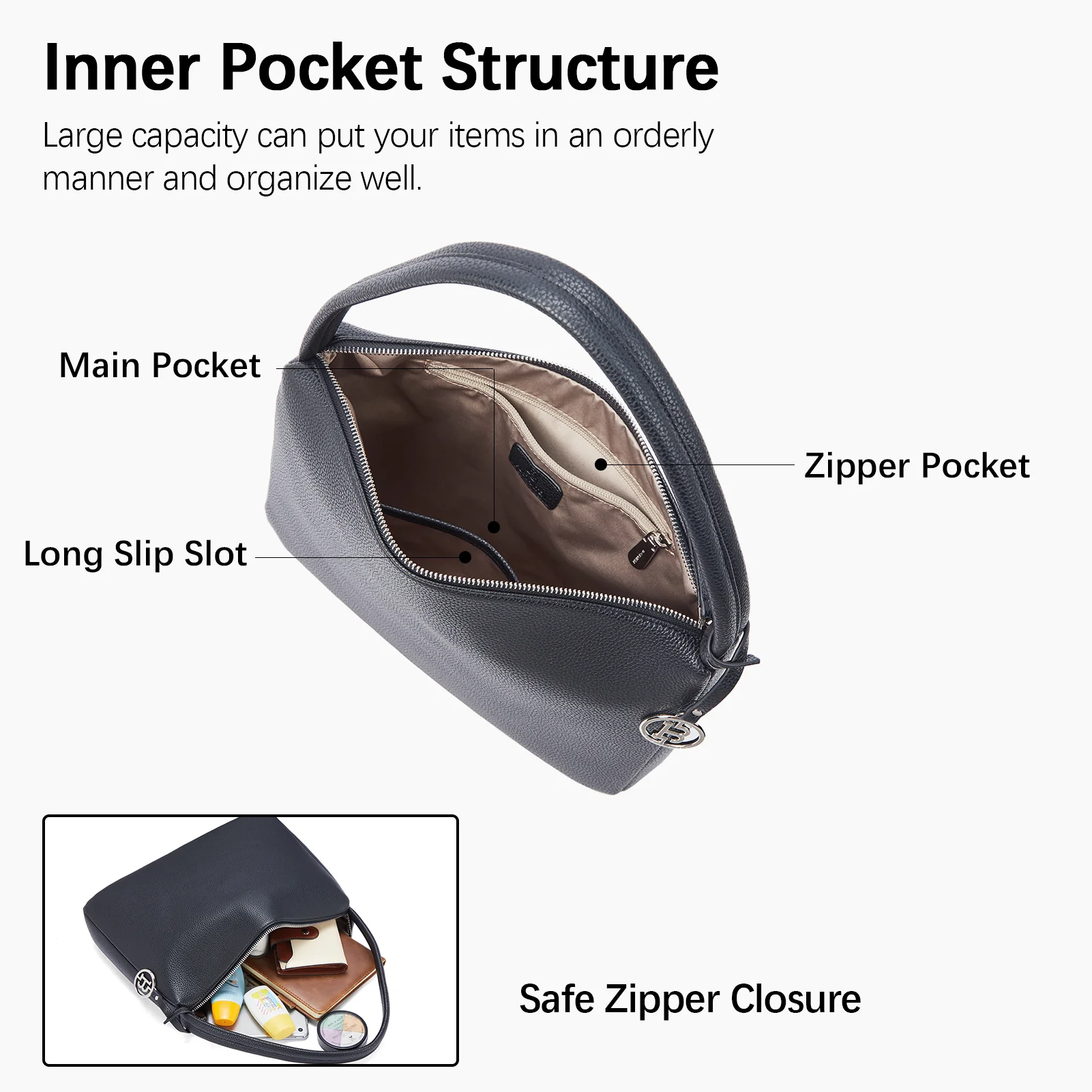 Vegan Leather Hobo Purses for Women Designer Shoulder Bags - Image 20