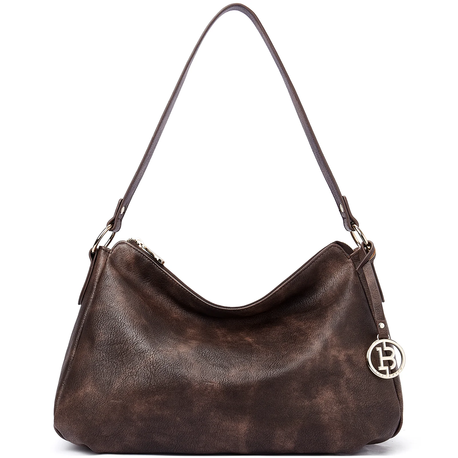 Kweli Hobo Shoulder Handbag - Pebble Leather - Image 23