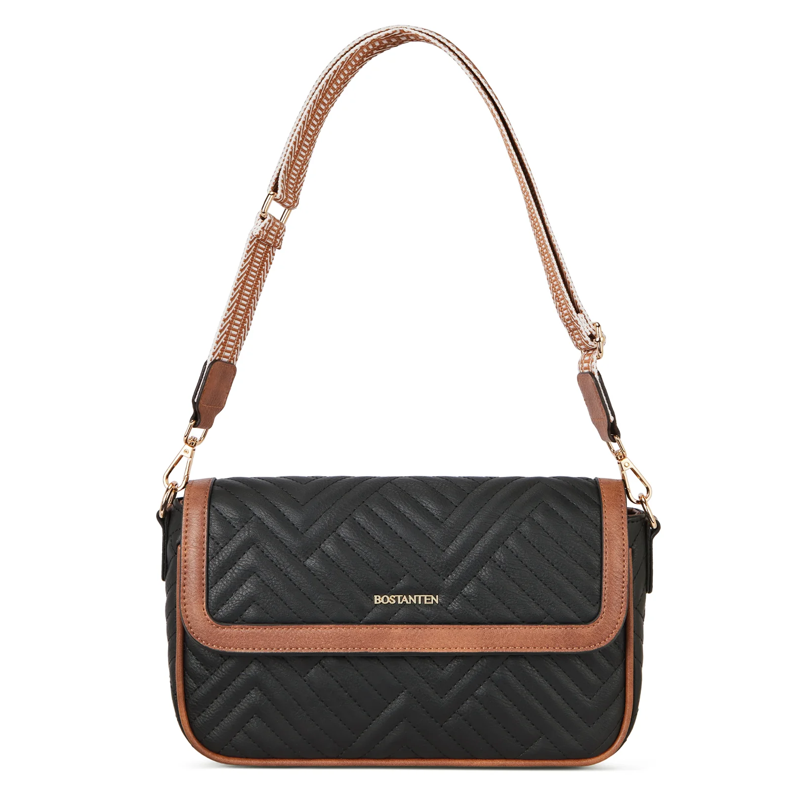 Kweli Quilted Vegan Leather Crossbody Purses - Image 16