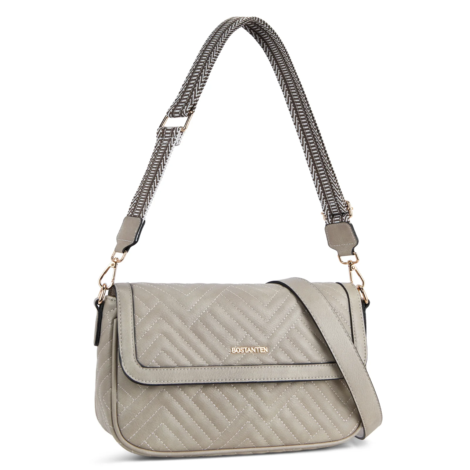 Kweli Quilted Vegan Leather Crossbody Purses - Image 25