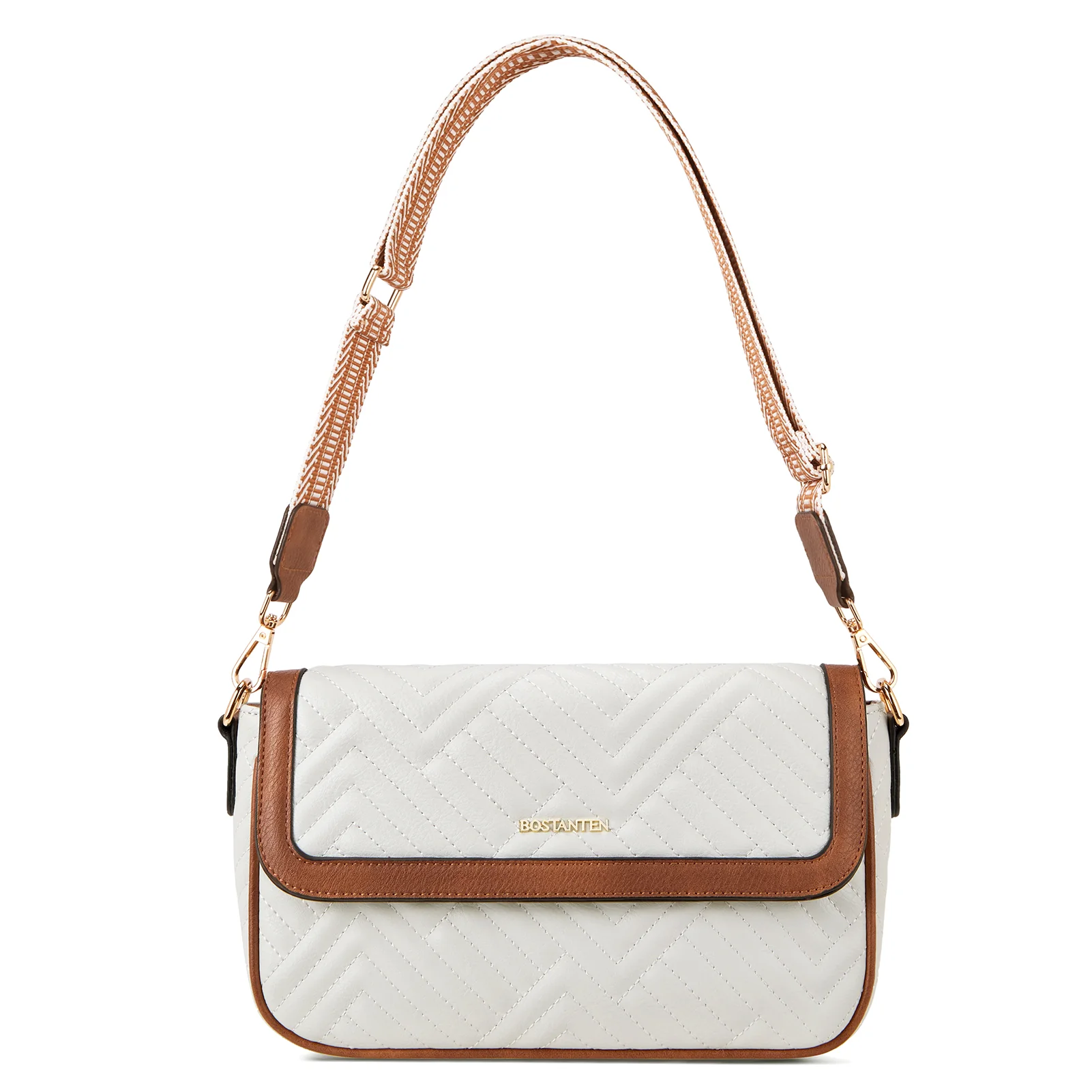 Kweli Quilted Vegan Leather Crossbody Purses - Image 8