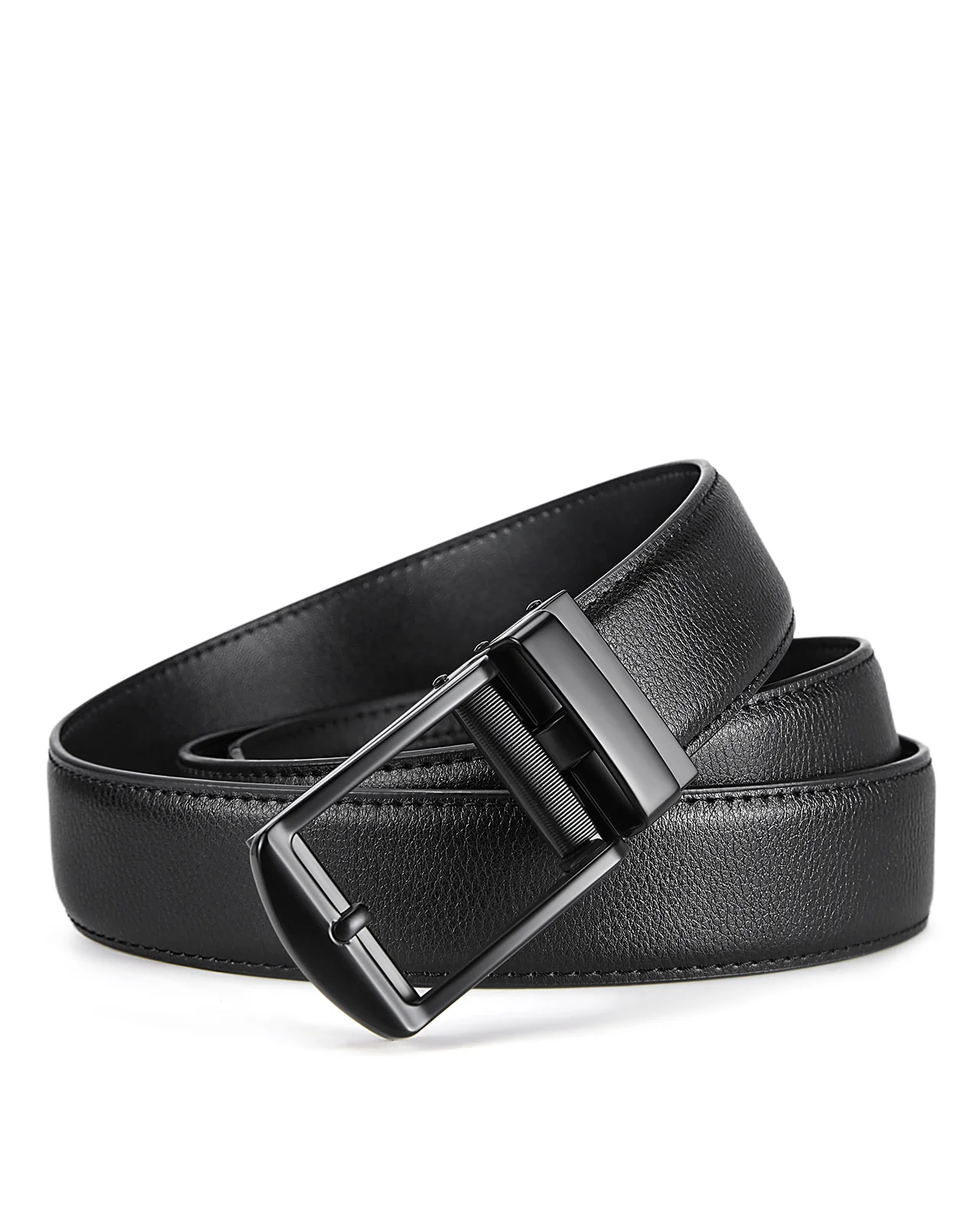 BOSTANTEN Ratchet Leather Belt For Men with Adjustable Buckle, Trim to Fit —Skeleton - Image 19
