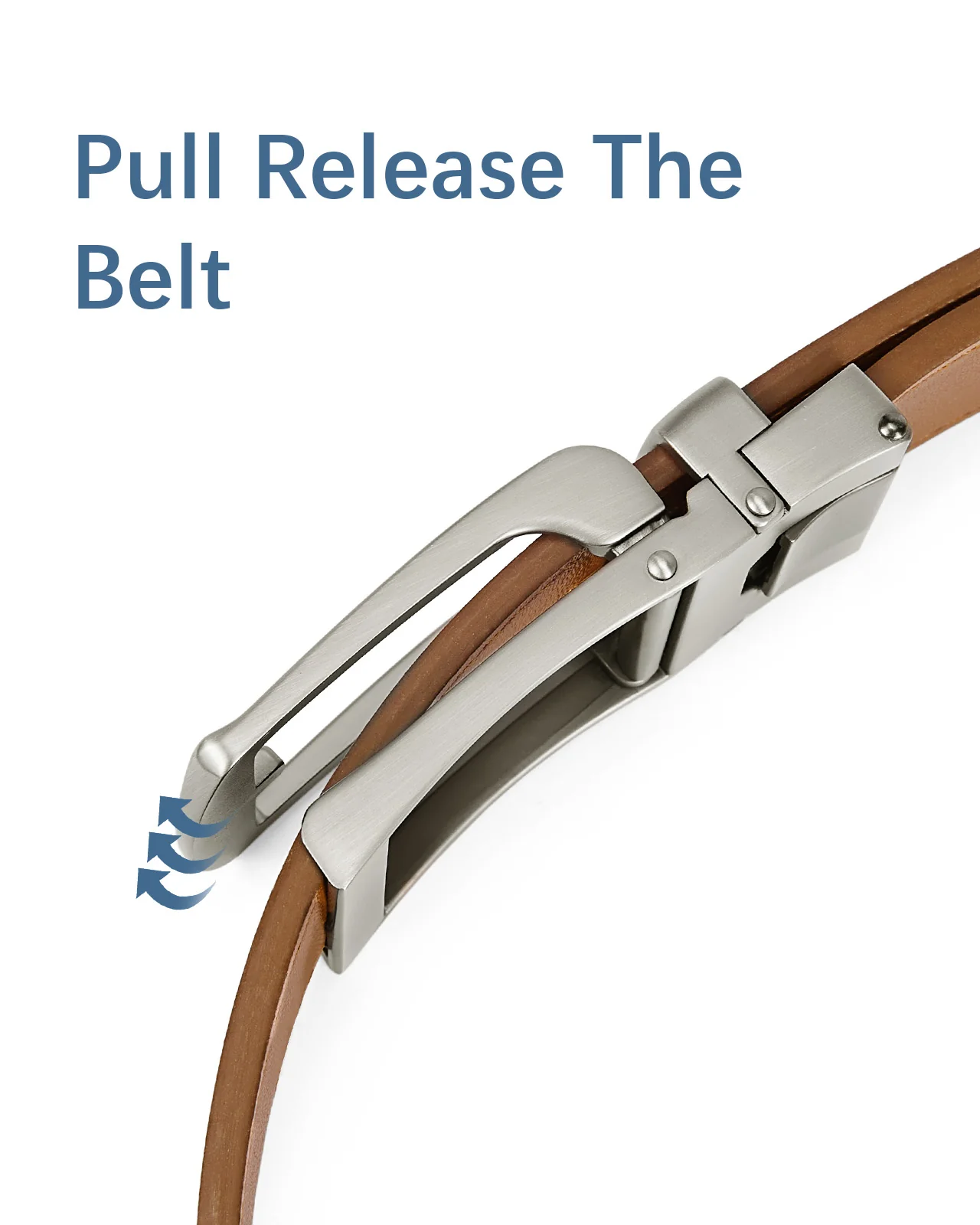 BOSTANTEN Ratchet Leather Belt For Men with Adjustable Buckle, Trim to Fit —Skeleton - Image 30