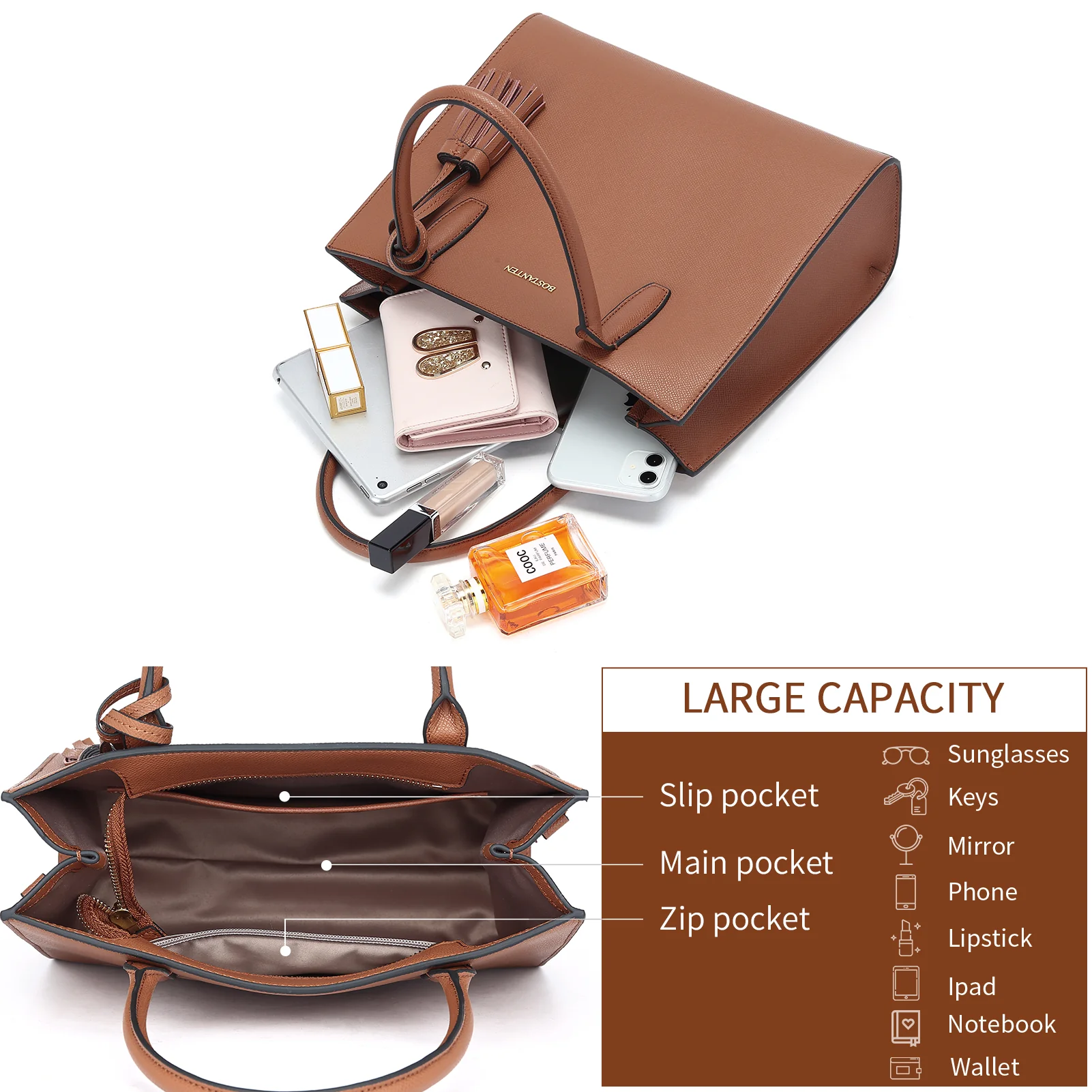 Cruze Leather Shoulder Bags for Women - Timeless Style and Versatility - Image 12