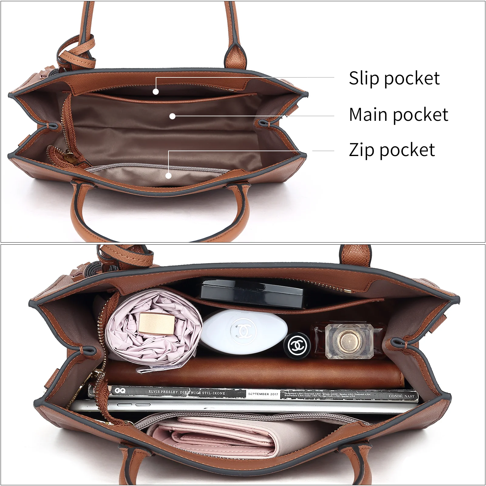 Cruze Leather Shoulder Bags for Women - Timeless Style and Versatility - Image 13