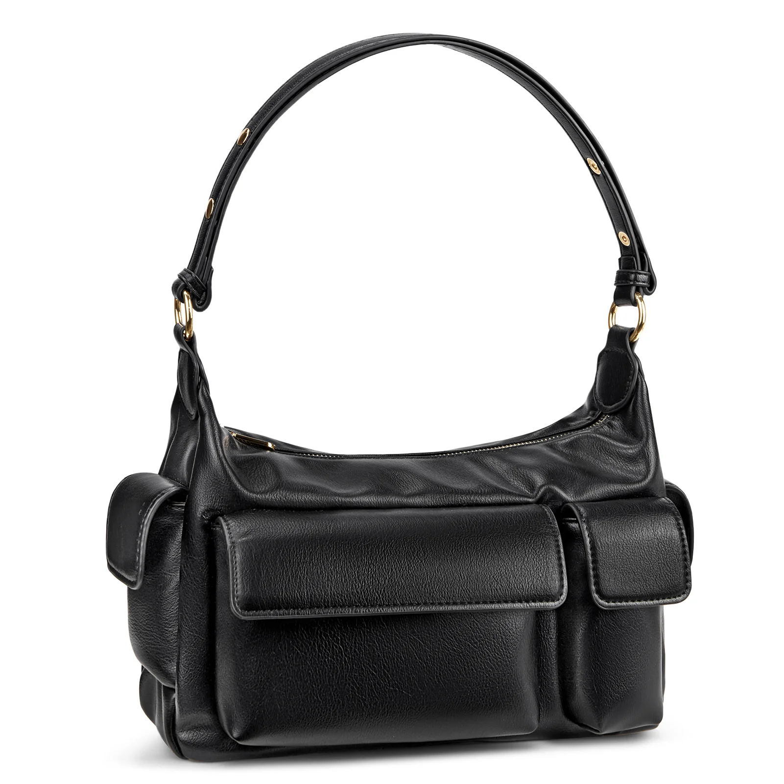 Kweli  Distressed Cargo Pocket Shoulder Bag - Image 16
