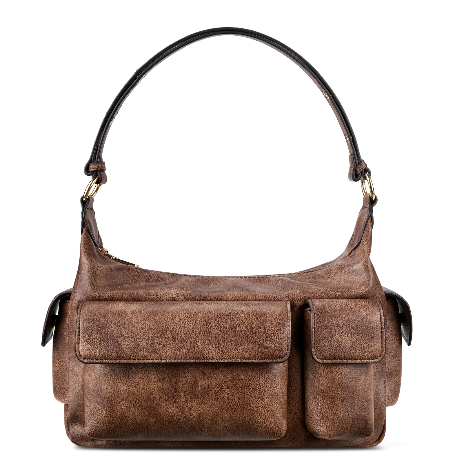 Kweli  Distressed Cargo Pocket Shoulder Bag - Image 8