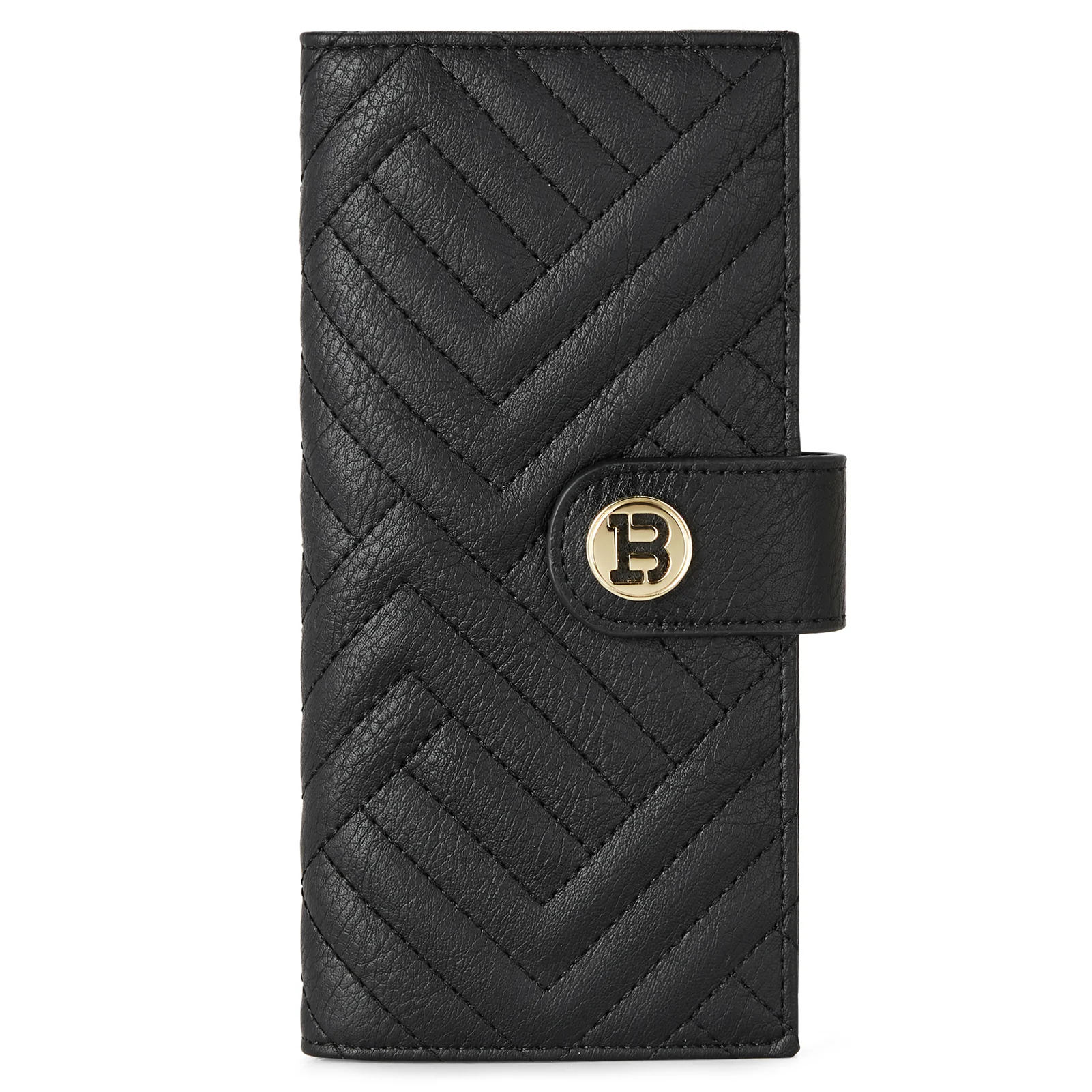 Luna Slim Quilted Leather Bifold Card Wallet - Image 10