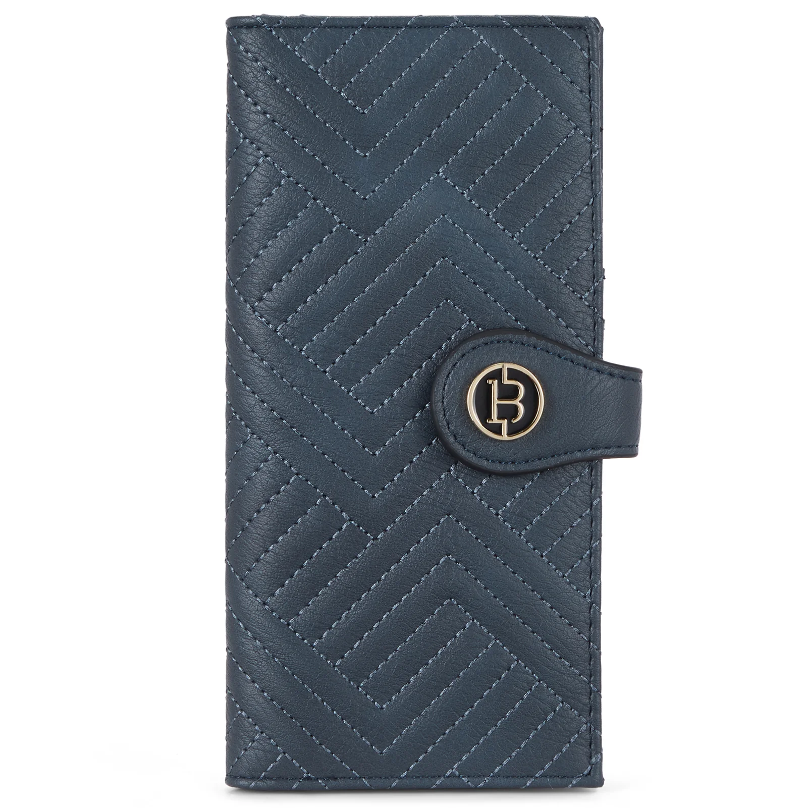 Luna Slim Quilted Leather Bifold Card Wallet - Image 31