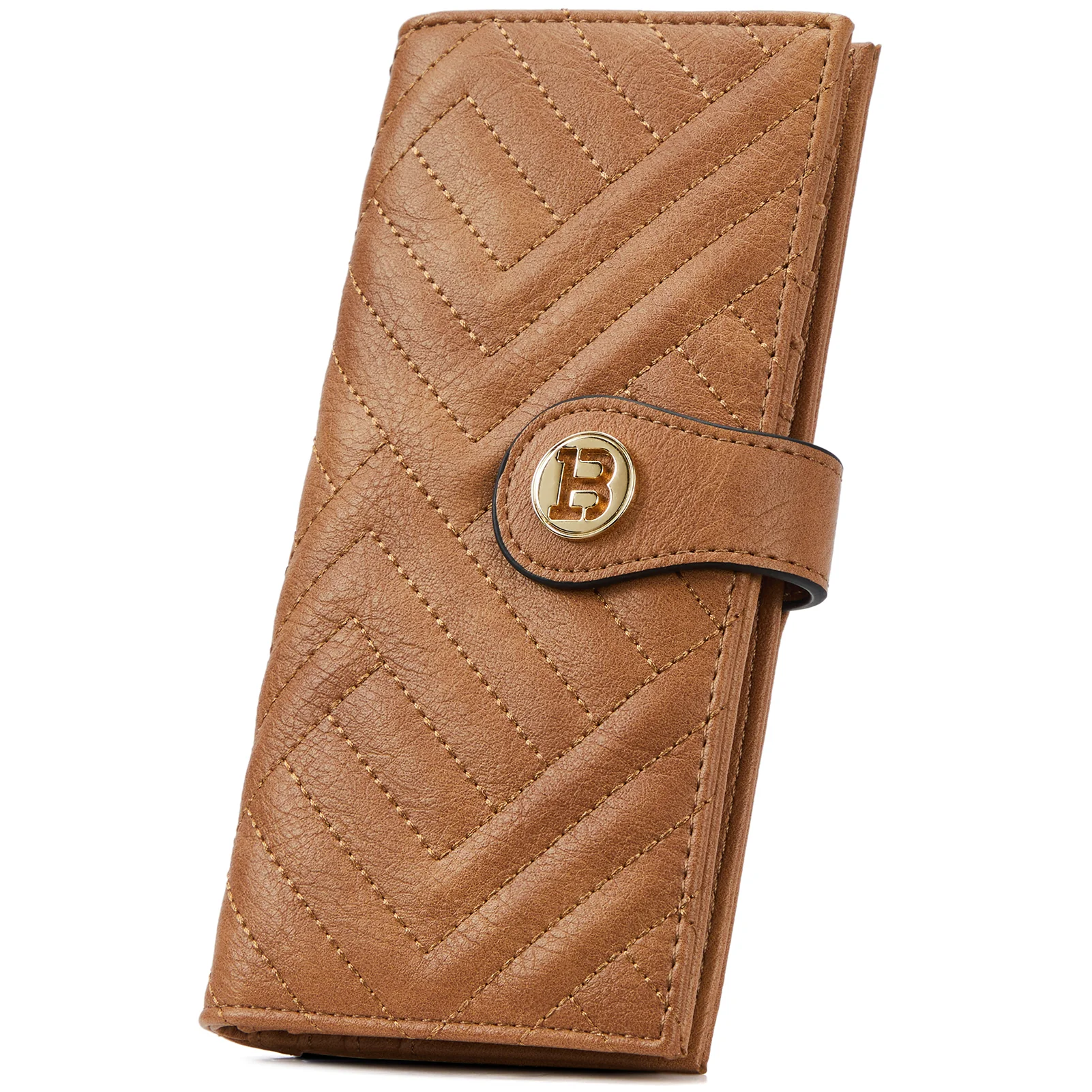 Luna Slim Quilted Leather Bifold Card Wallet - Image 39
