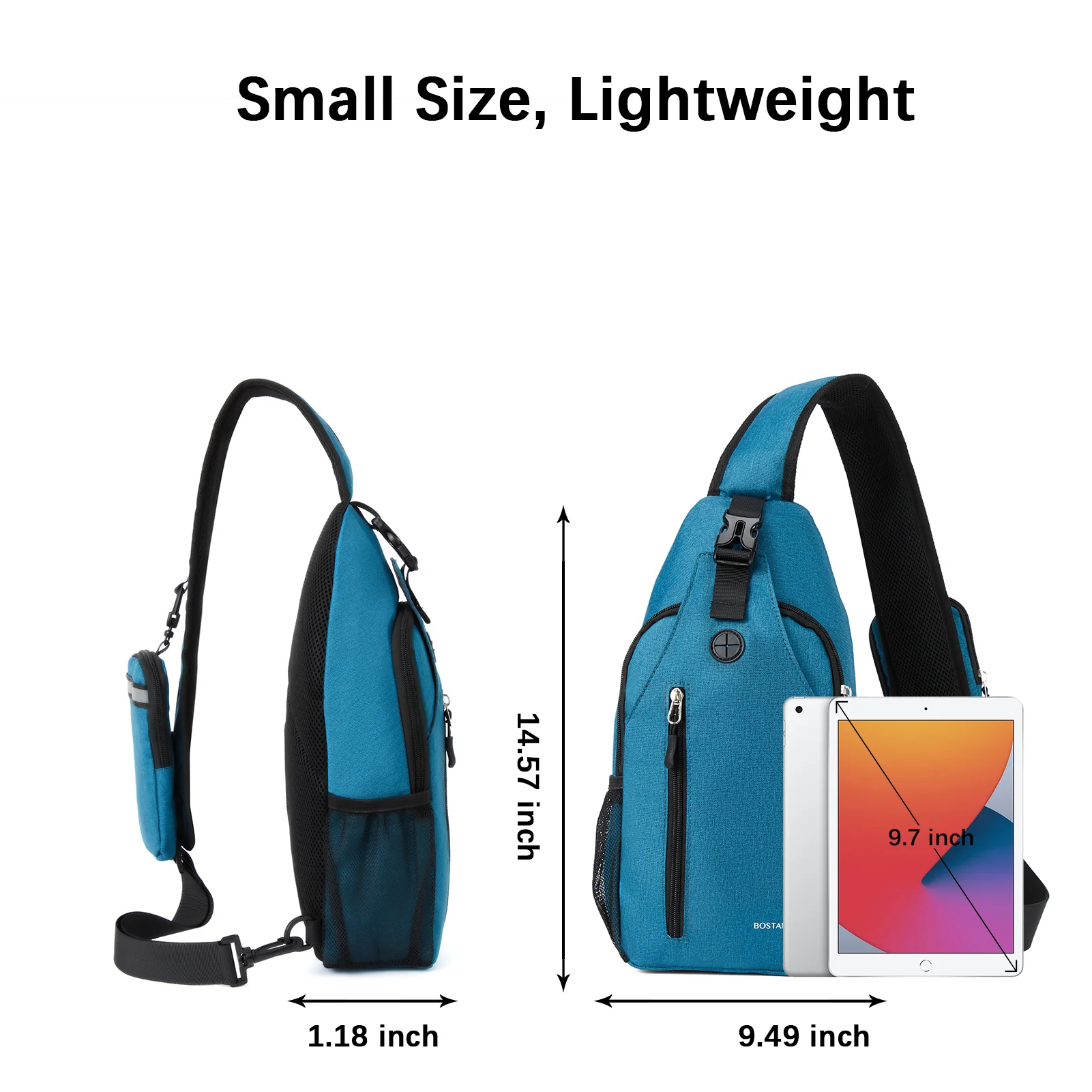 Nova Sling Bag with Cell Phone Security Organizer - Image 22