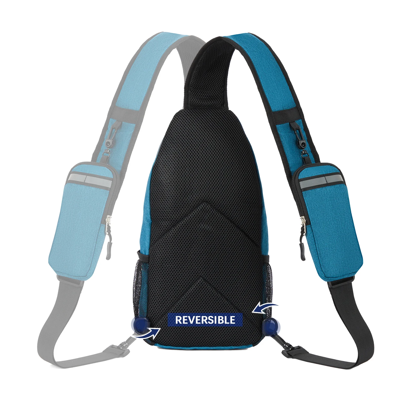 Nova Sling Bag with Cell Phone Security Organizer - Image 28