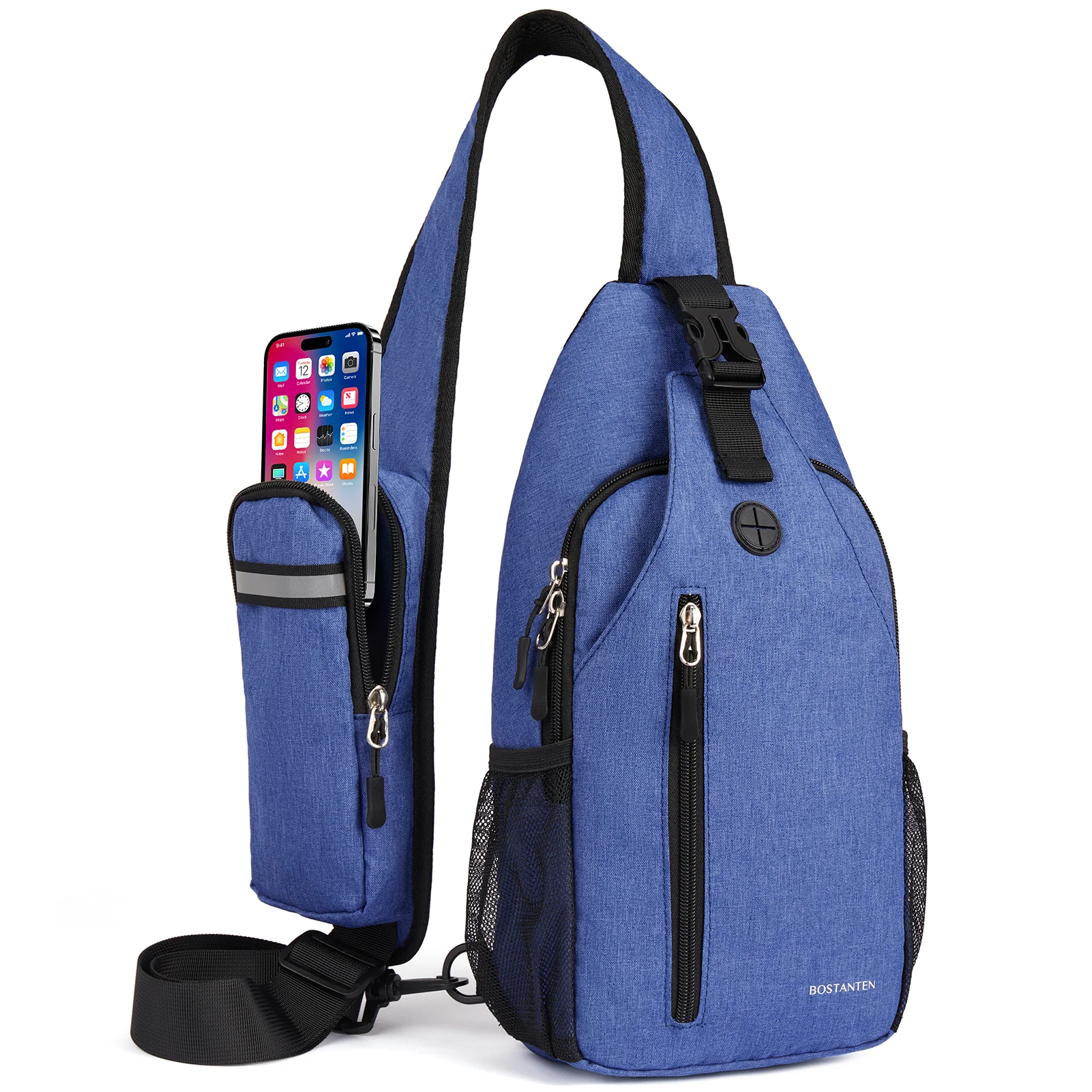 Nova Sling Bag with Cell Phone Security Organizer - Image 38