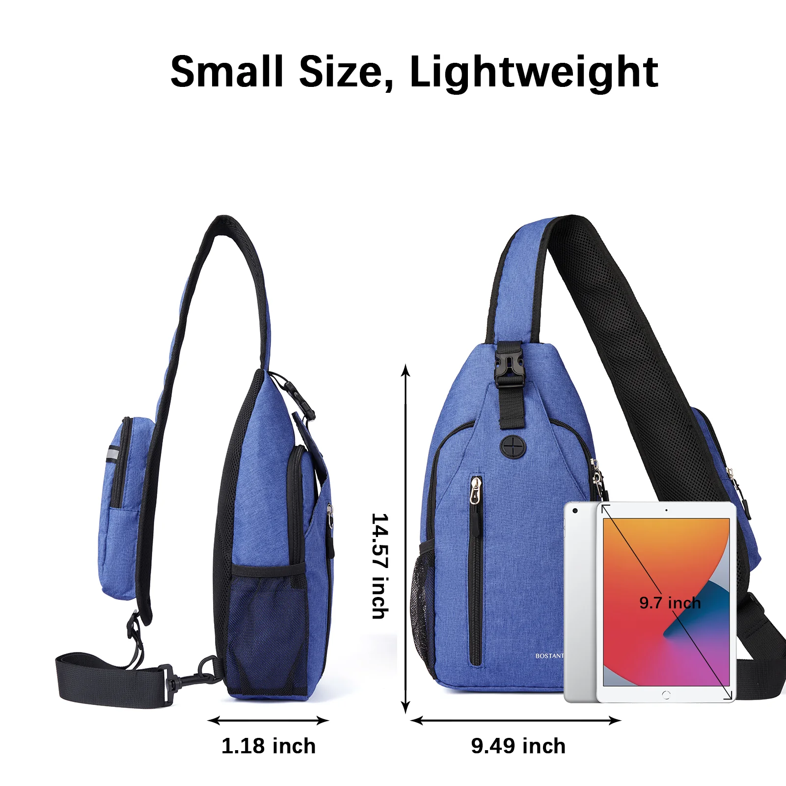 Nova Sling Bag with Cell Phone Security Organizer - Image 40
