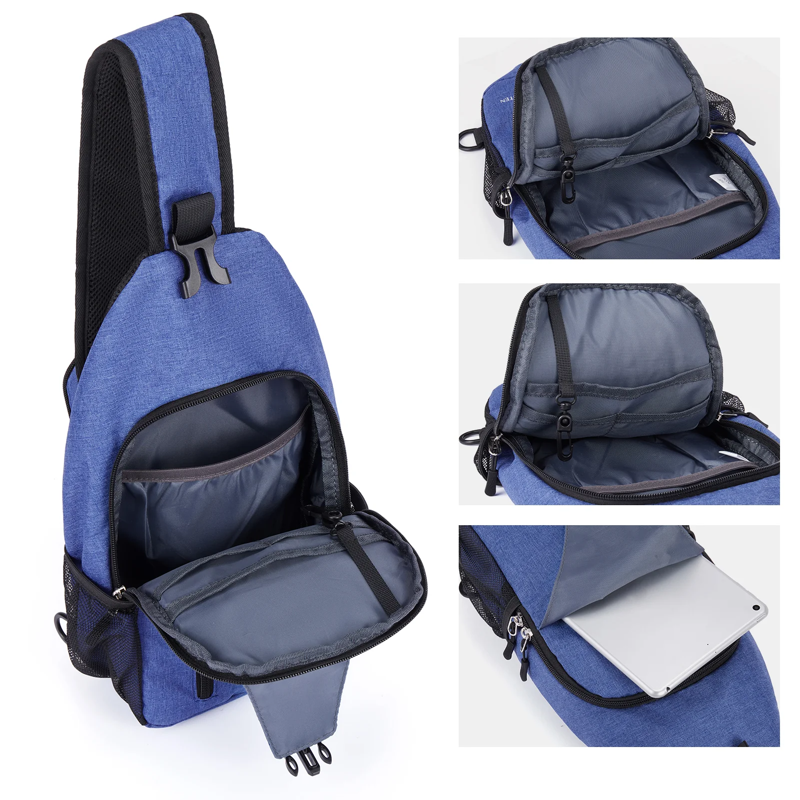 Nova Sling Bag with Cell Phone Security Organizer - Image 41
