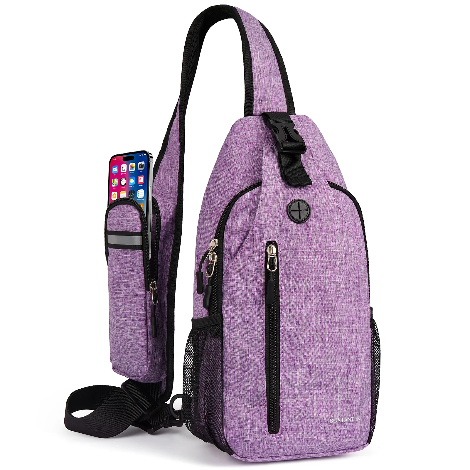 Nova Sling Bag with Cell Phone Security Organizer - Image 47
