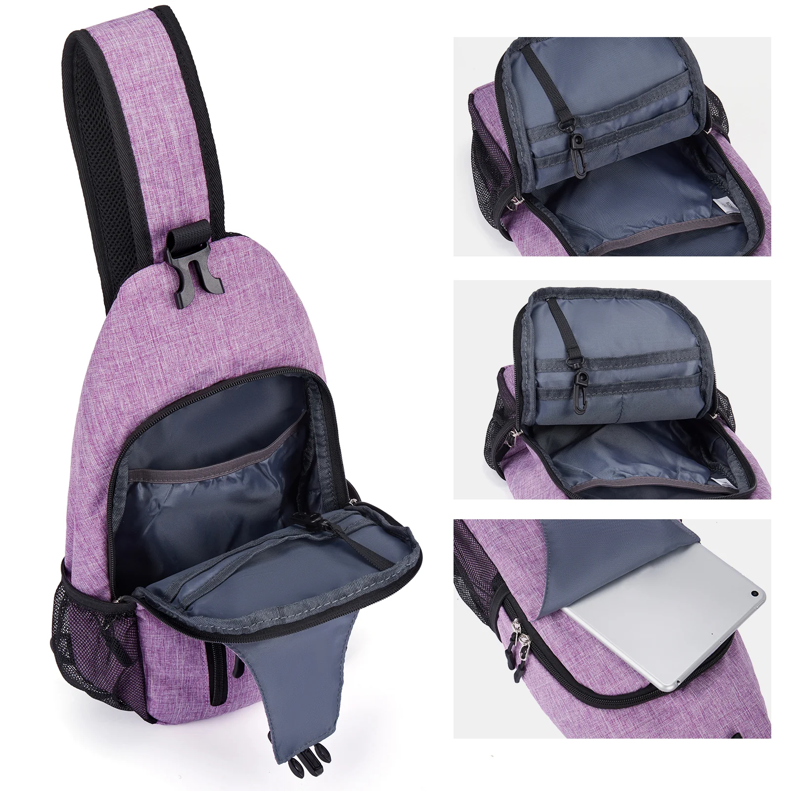 Nova Sling Bag with Cell Phone Security Organizer - Image 50