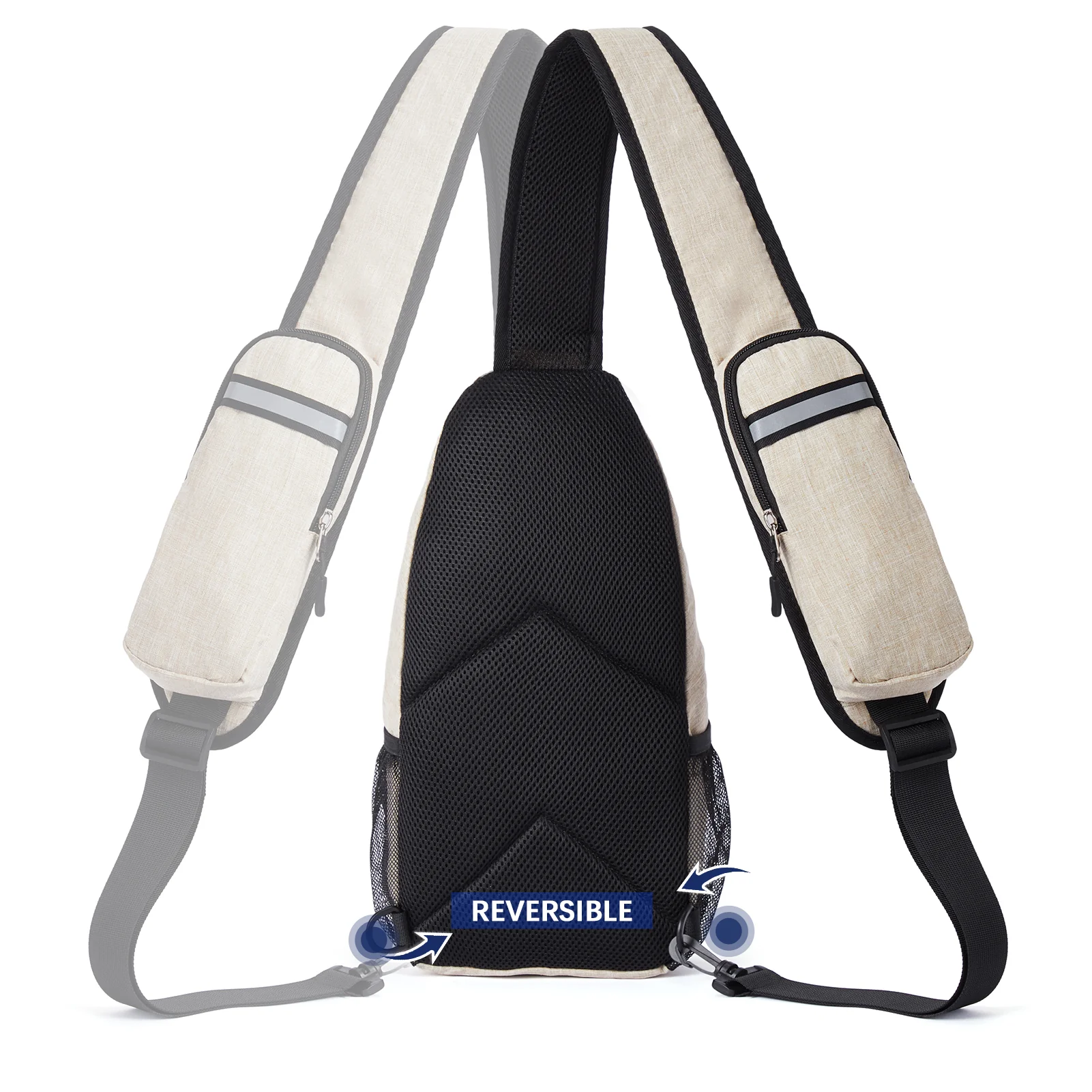 Nova Sling Bag with Cell Phone Security Organizer - Image 6