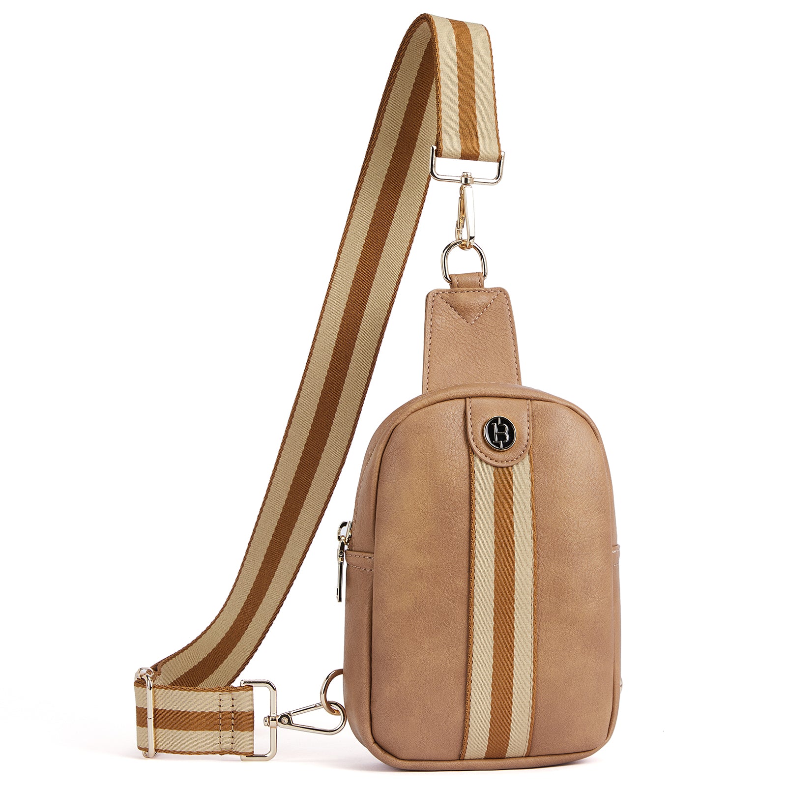 Aurora Removable Patchwork Color Guitar Strap Sling Bag - Image 19