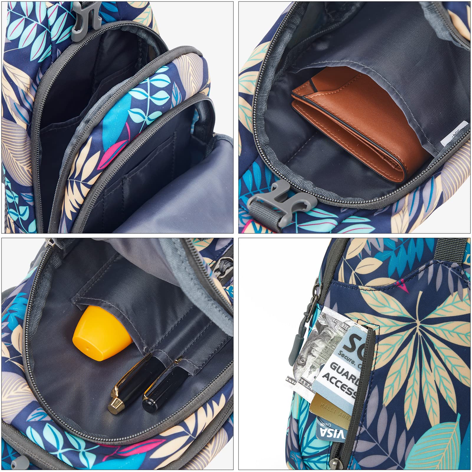 Nova Multi Pocket Hiking Chest Bag - Image 19