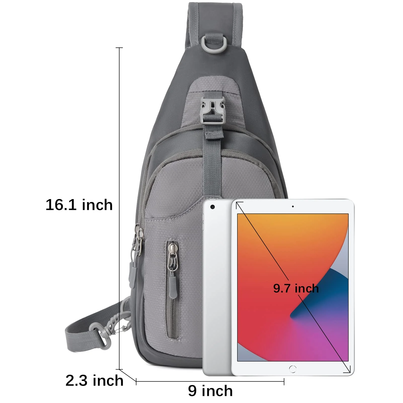 Nova Multi Pocket Hiking Chest Bag - Image 26