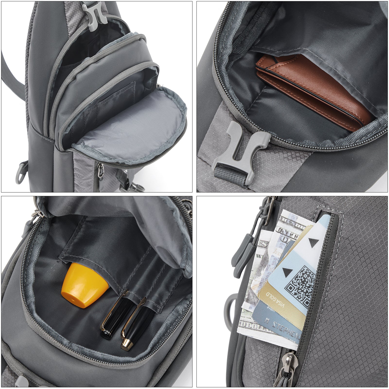 Nova Multi Pocket Hiking Chest Bag - Image 28
