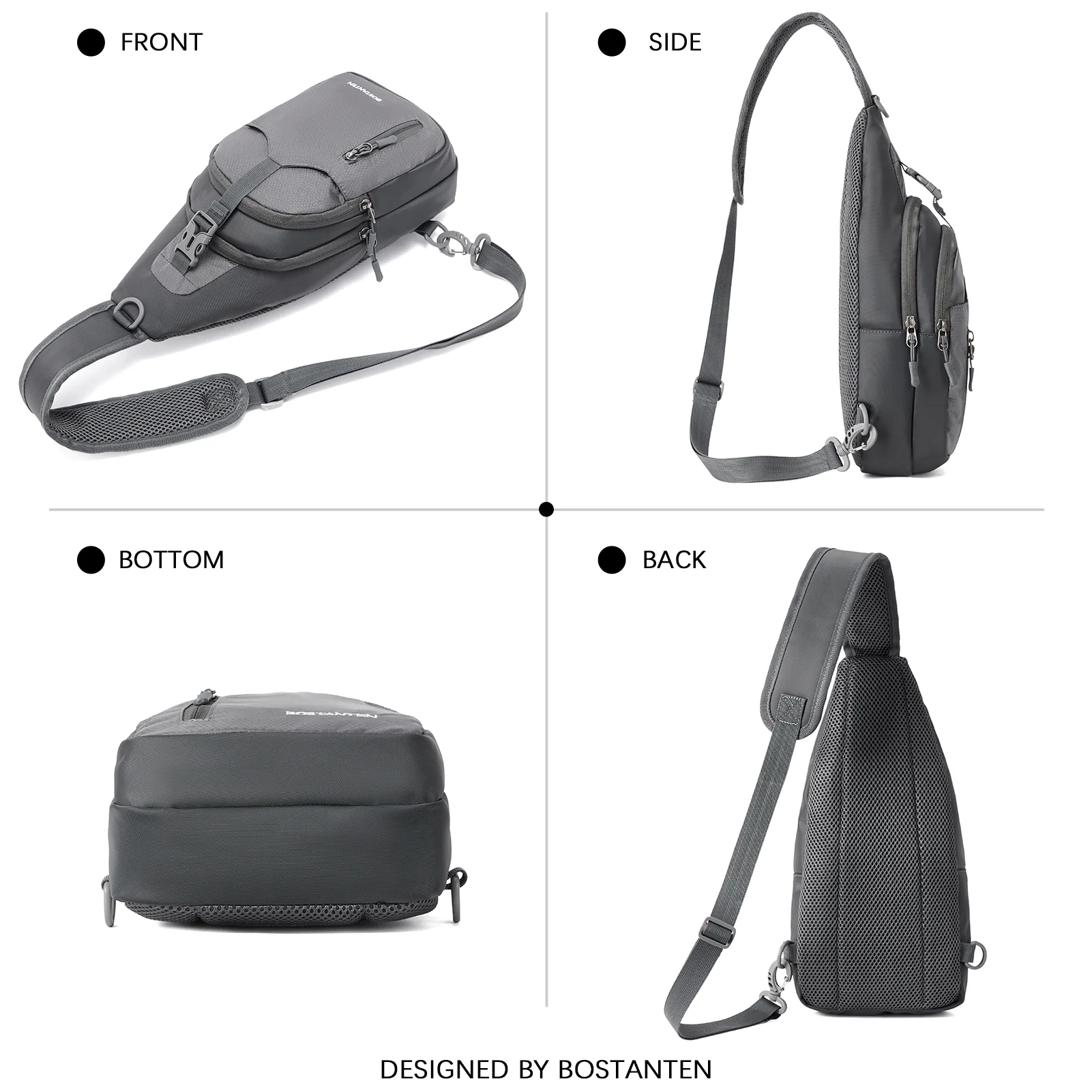 Nova Multi Pocket Hiking Chest Bag - Image 29