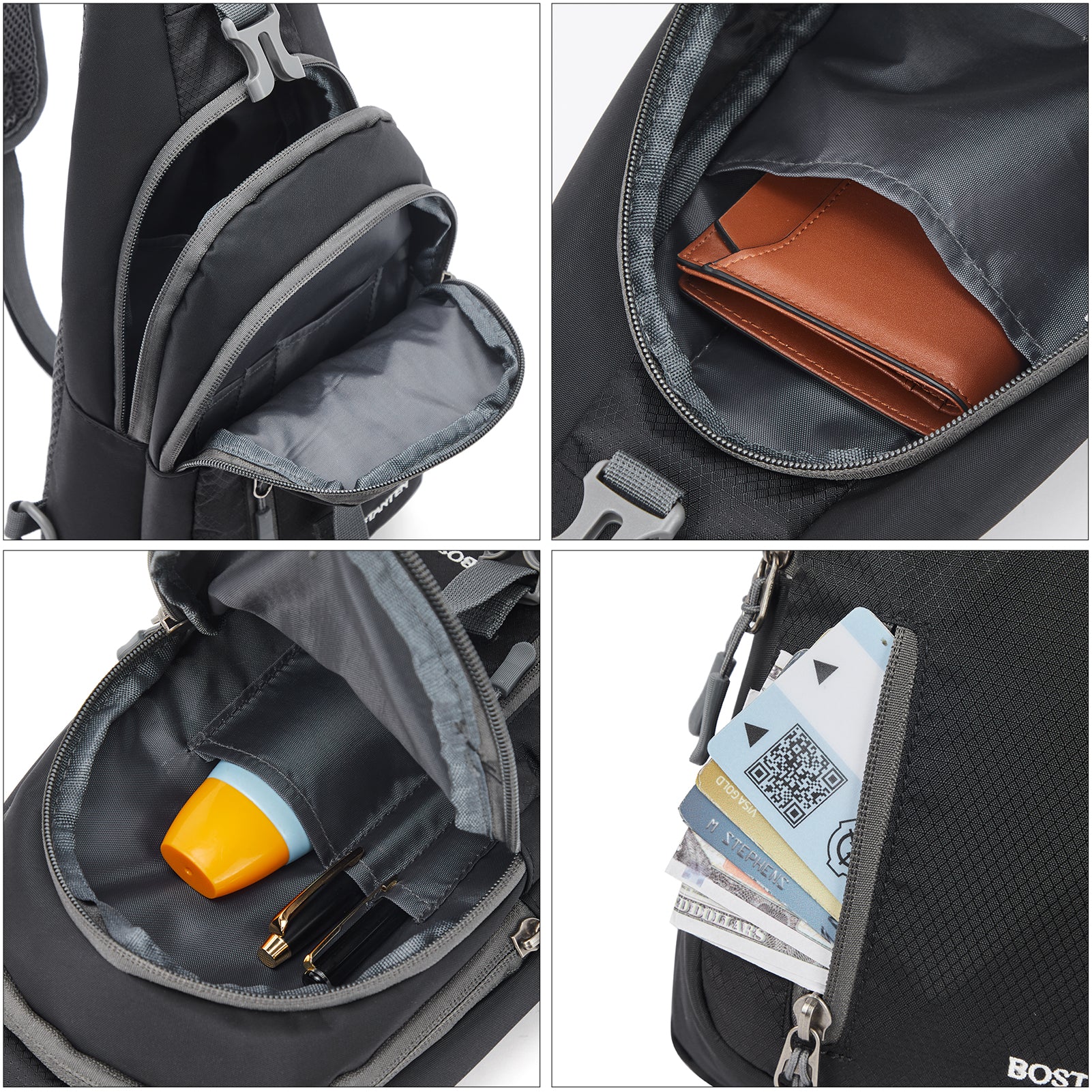 Nova Multi Pocket Hiking Chest Bag - Image 5