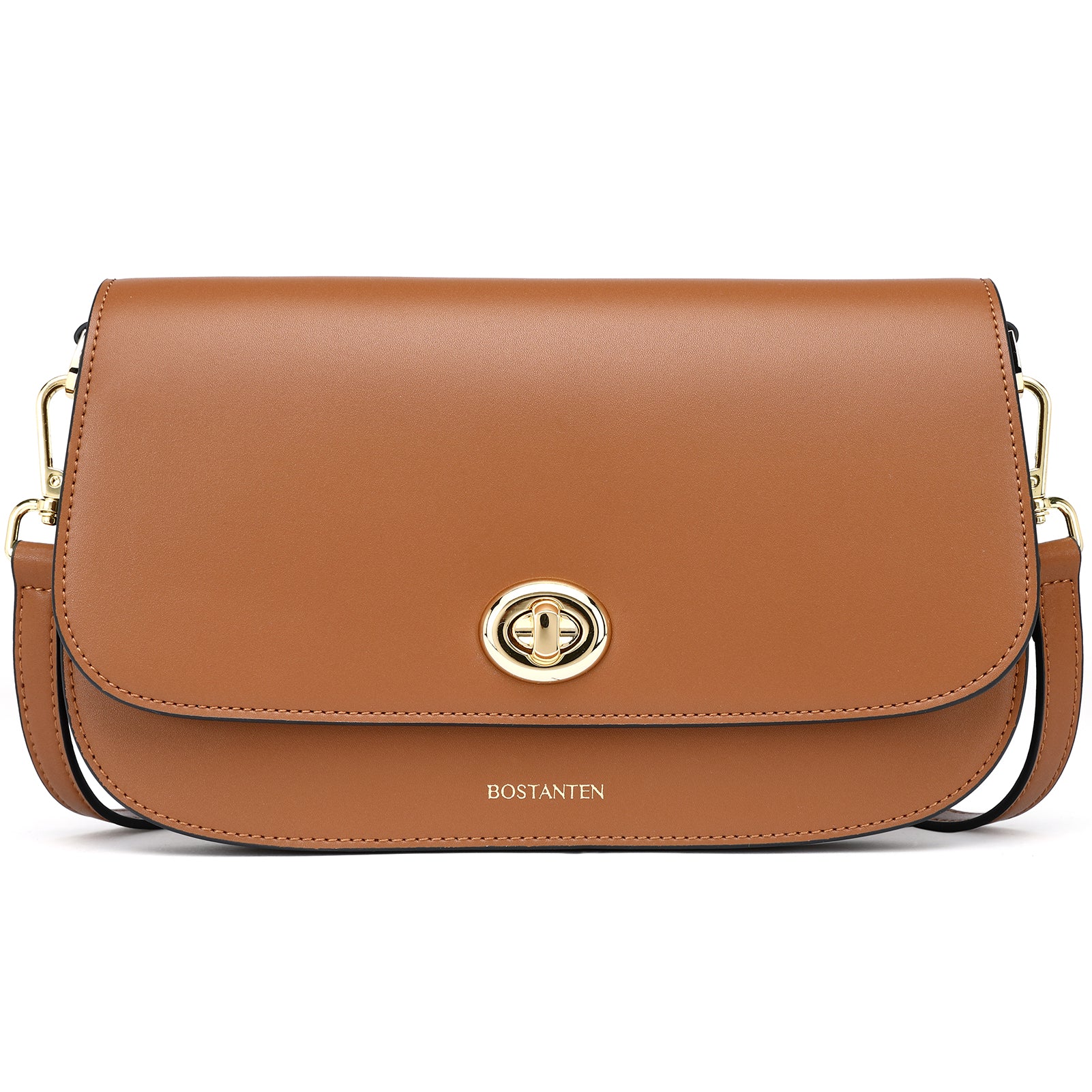 BOSTANTEN Small Crossbody Bag for Women Leather Top-handle Handbag Designer Shouldr Purse - Image 11