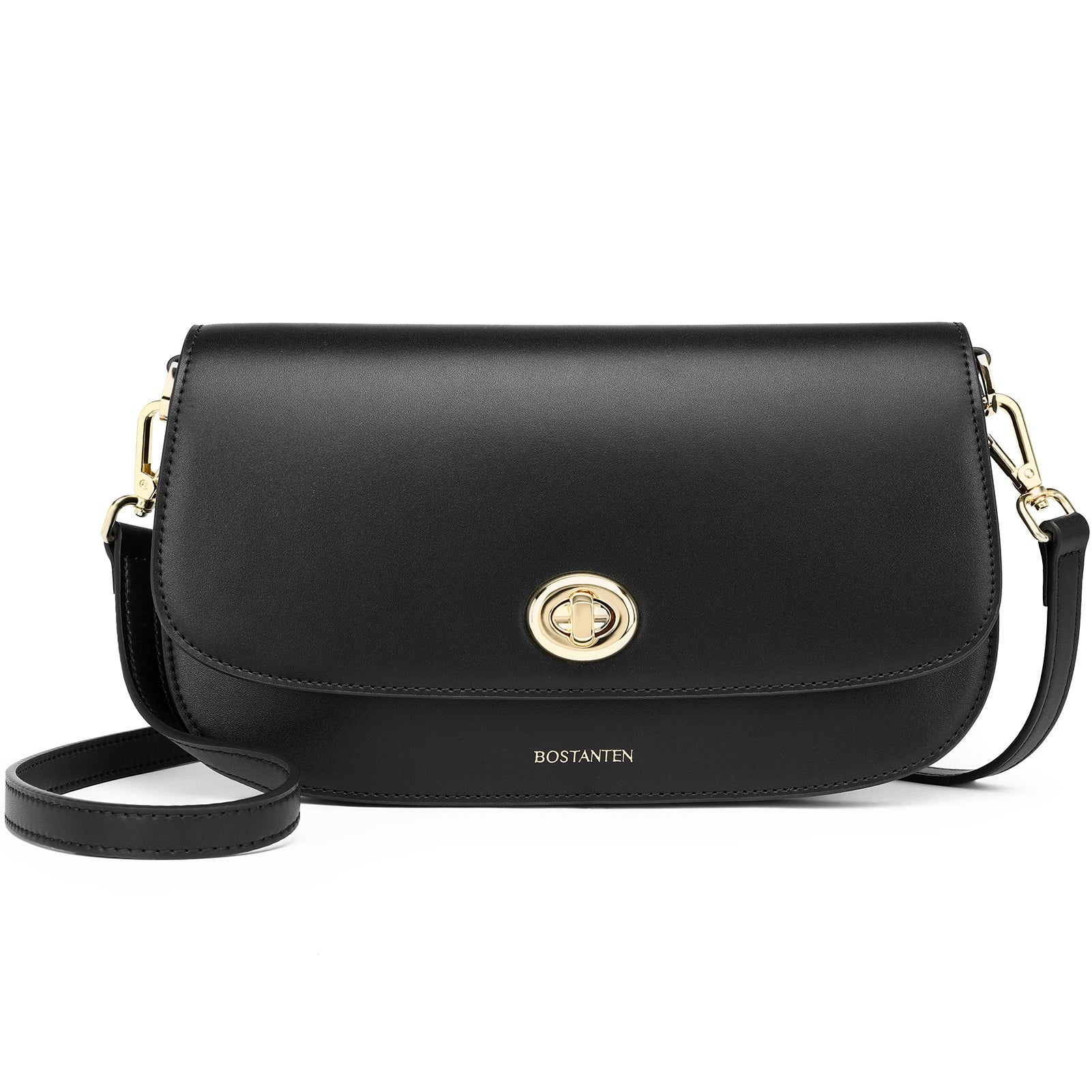 BOSTANTEN Small Crossbody Bag for Women Leather Top-handle Handbag Designer Shouldr Purse - Image 3