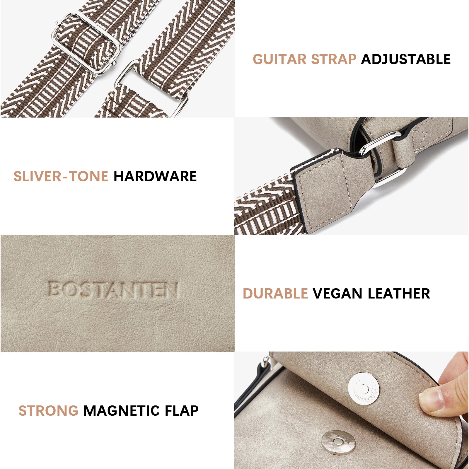 Phone Crossbody Bag - Magnetic Front Flap - Image 47