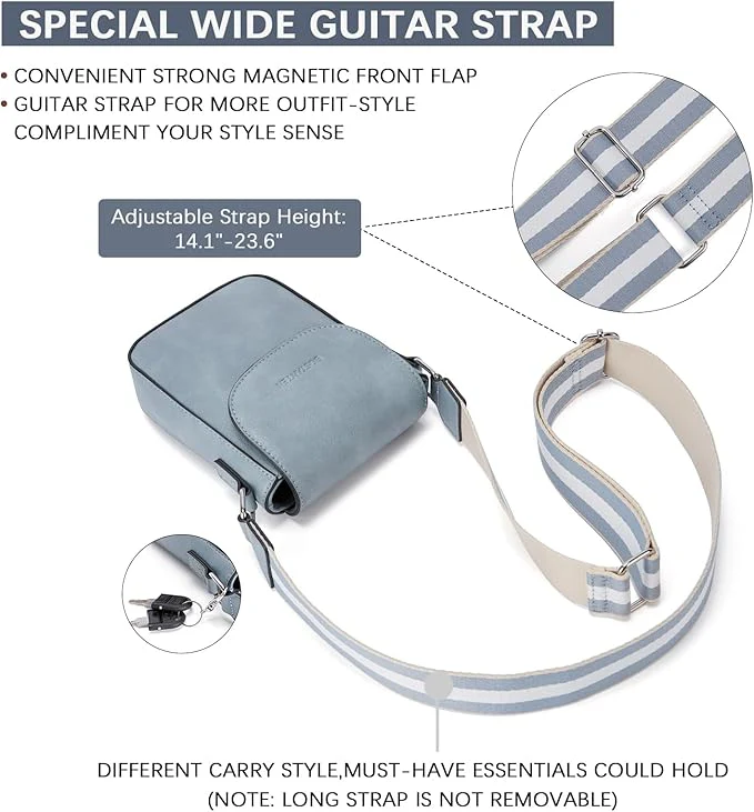 Phone Crossbody Bag - Magnetic Front Flap - Image 60