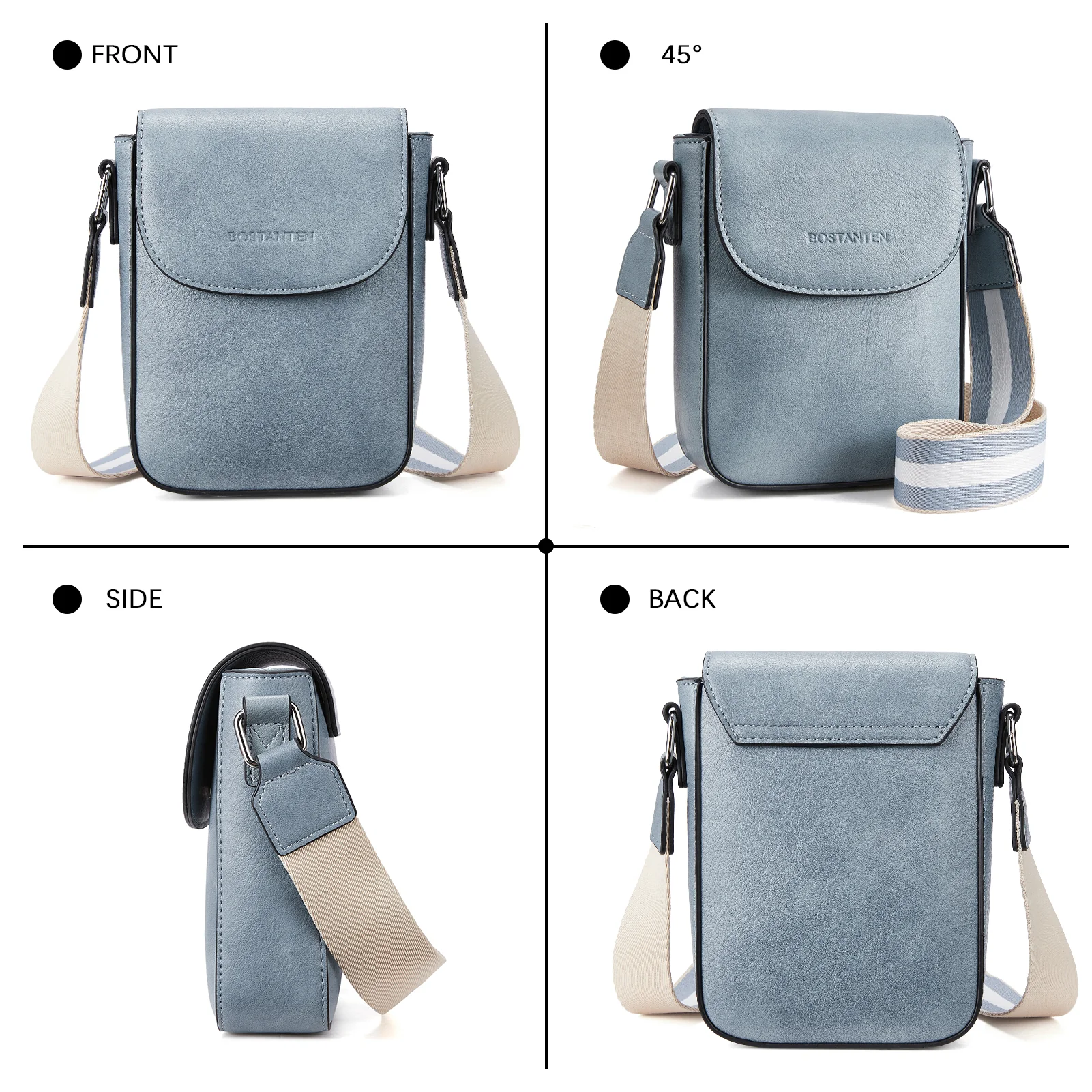 Phone Crossbody Bag - Magnetic Front Flap - Image 61