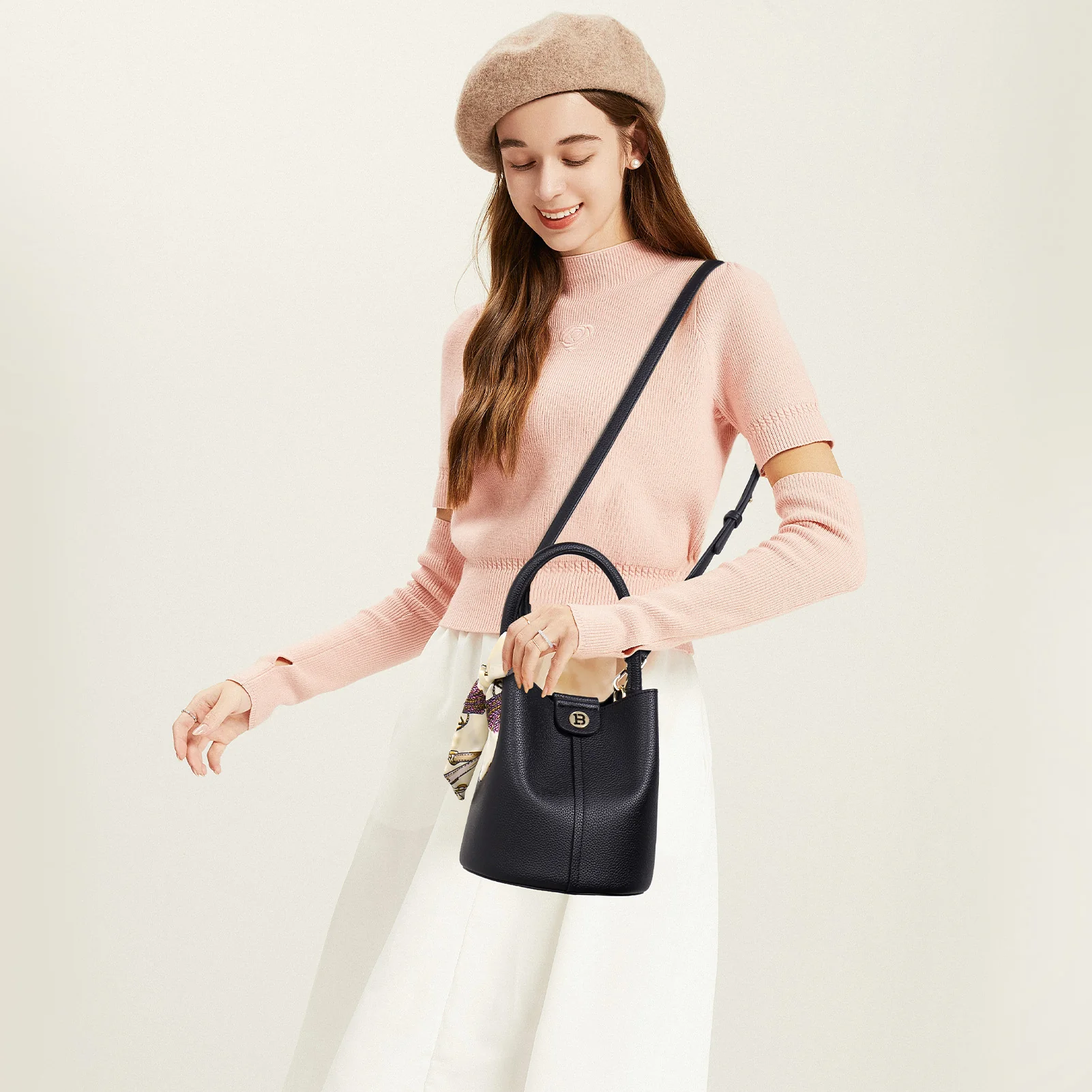 Harper Jones Bucket Bag – Chic Elegance with Versatile Style - Image 19