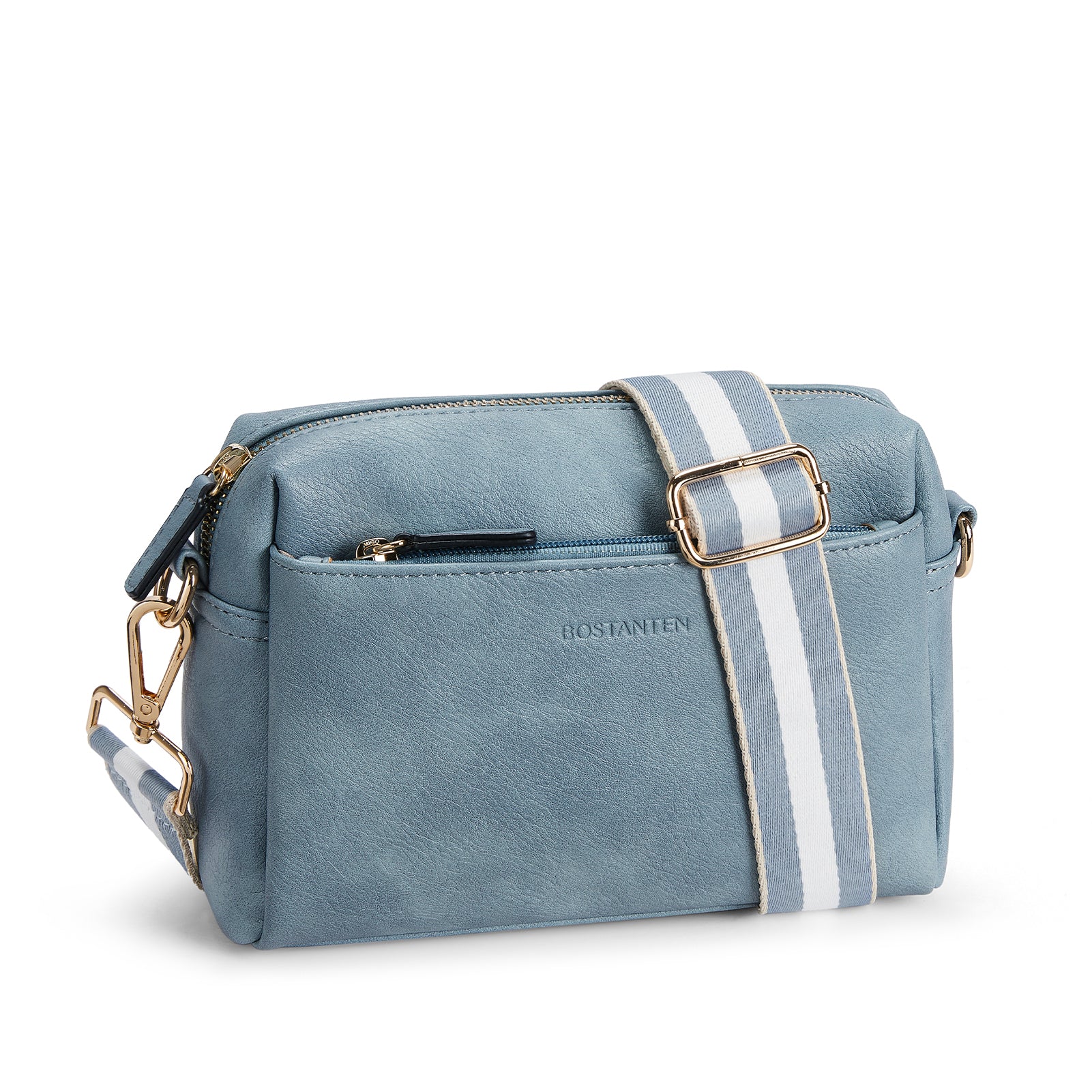 Nola Keep Your Essentials Organized with a Triple Zip Cell Phone Leather Handbag - Image 61