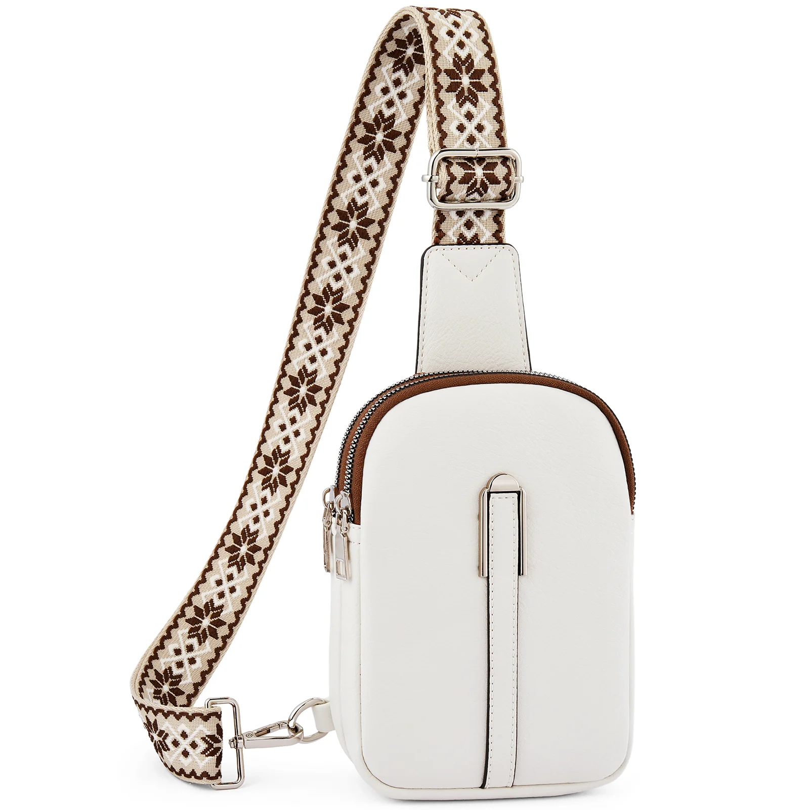 Aurora Adjustable Embroidered Shoulder Strap  Crossbody Bag for Women - Image 35