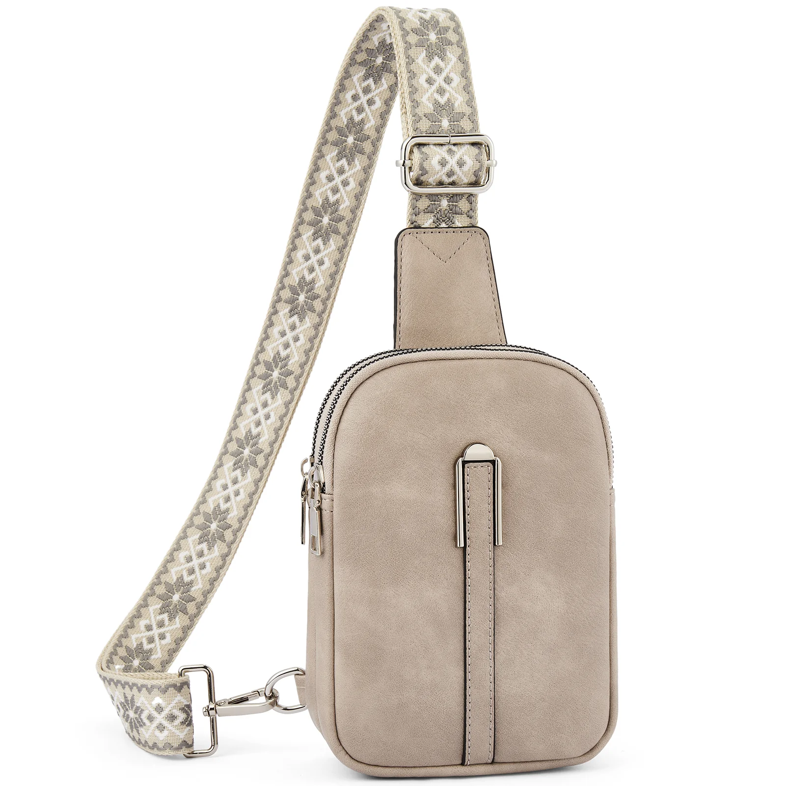 Aurora Adjustable Embroidered Shoulder Strap  Crossbody Bag for Women - Image 44