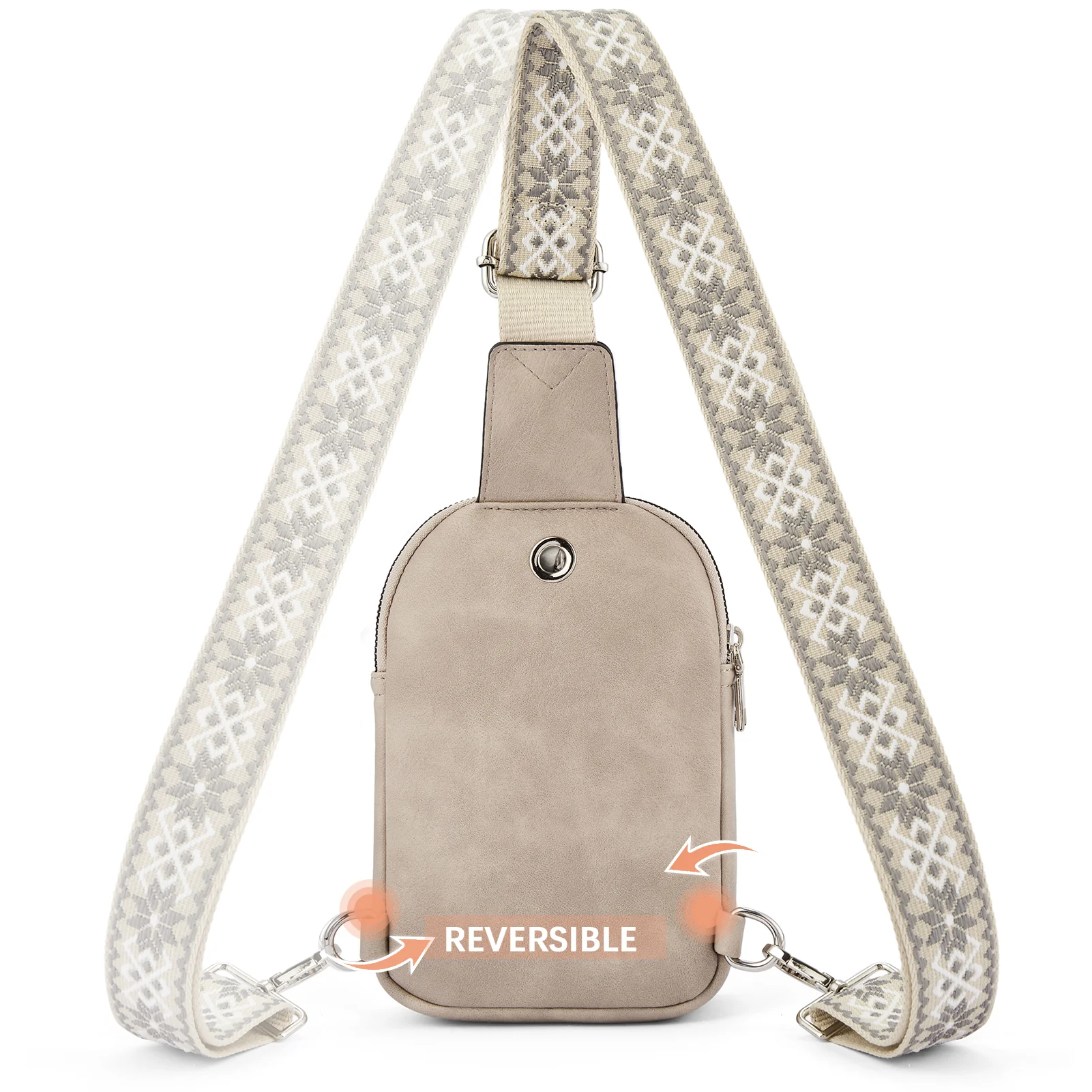 Aurora Adjustable Embroidered Shoulder Strap  Crossbody Bag for Women - Image 49