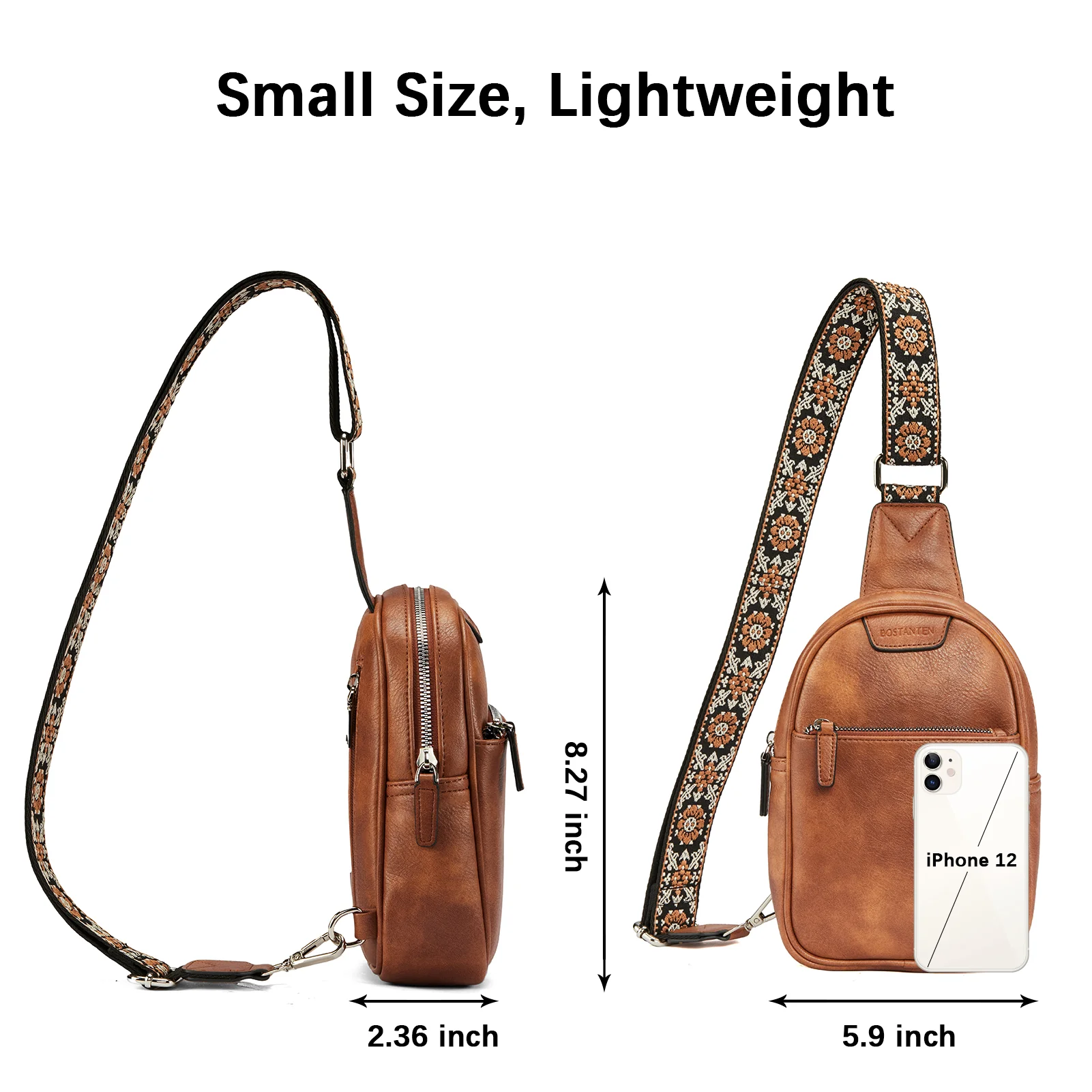 Aurora Anti-Theft Bohemian Shoulder Strap Crossbody Bag - Image 22
