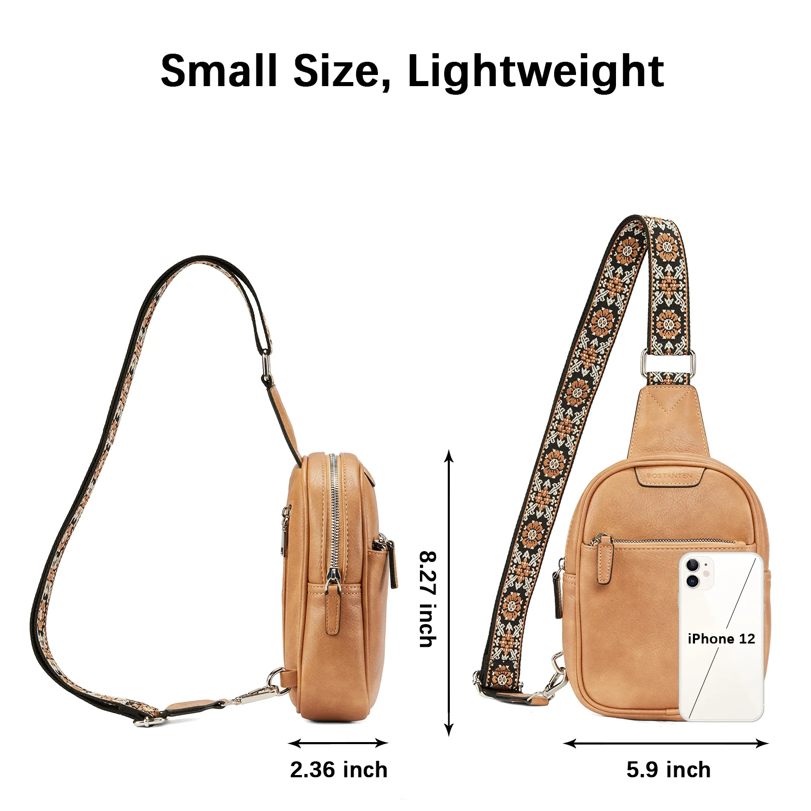 Aurora Anti-Theft Bohemian Shoulder Strap Crossbody Bag - Image 35