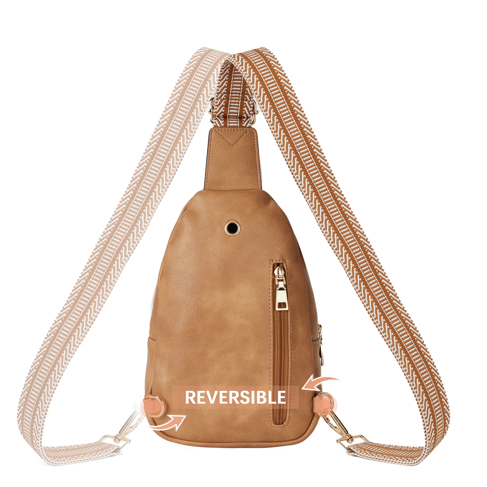 Aurora Beige Street Casual Trapeze Sling Bag - Image 33