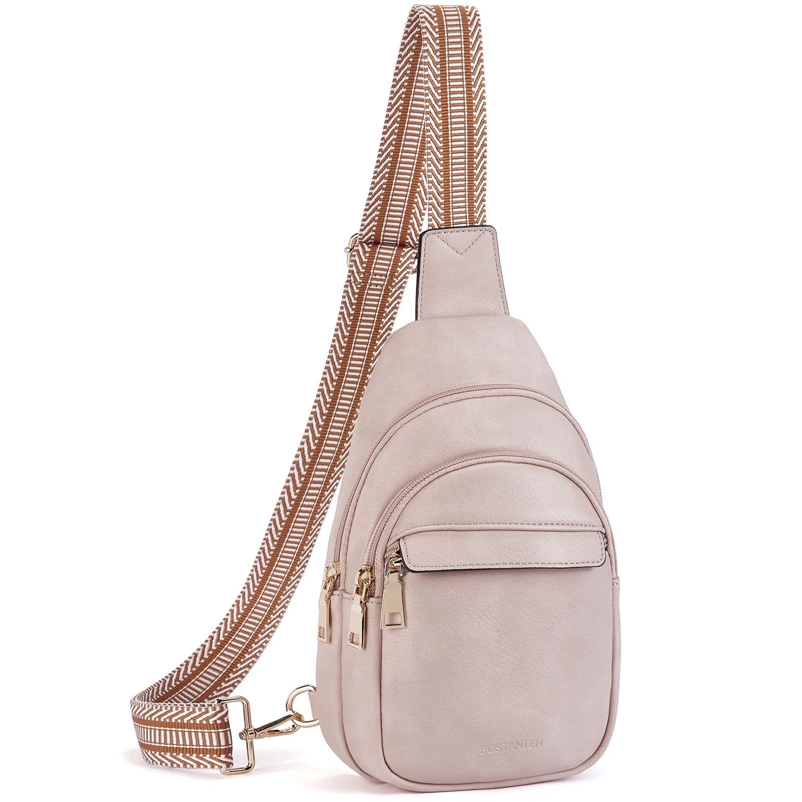 Aurora Beige Street Casual Trapeze Sling Bag - Image 53
